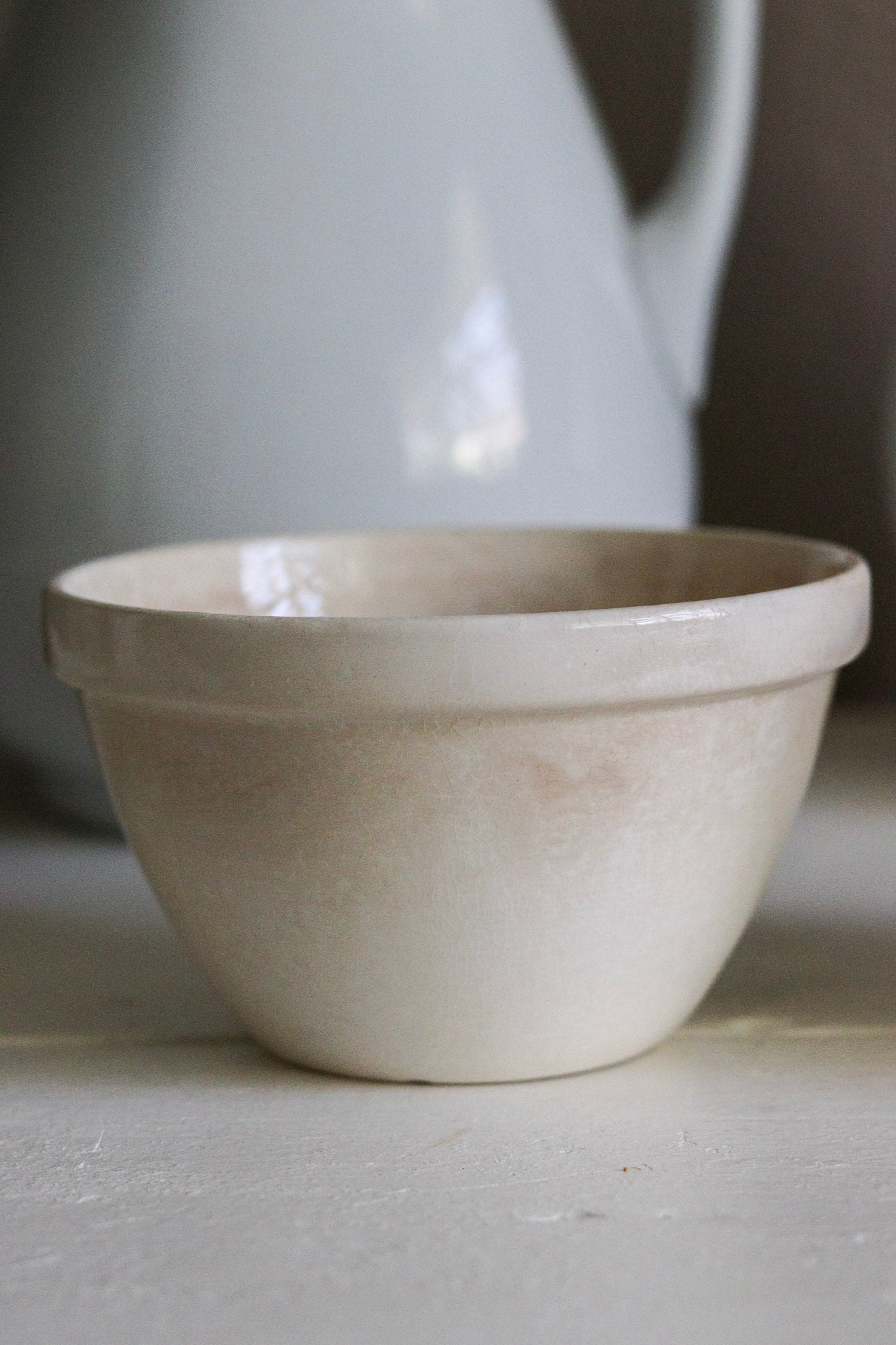 Pair of Vintage English Pudding Bowls No.4