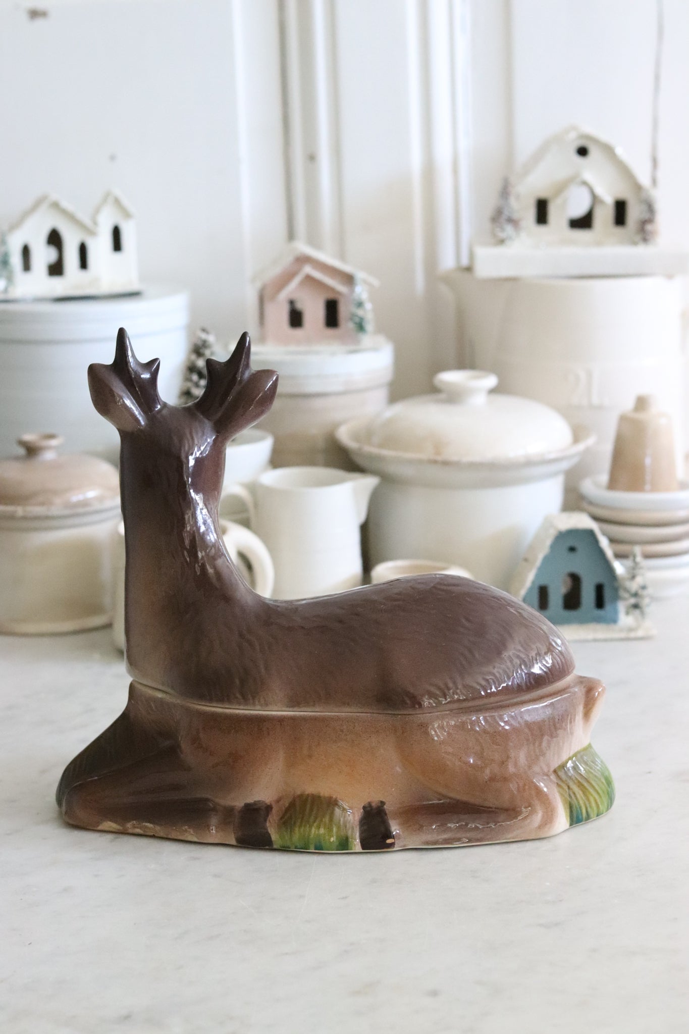 Vintage French Deer Terrine