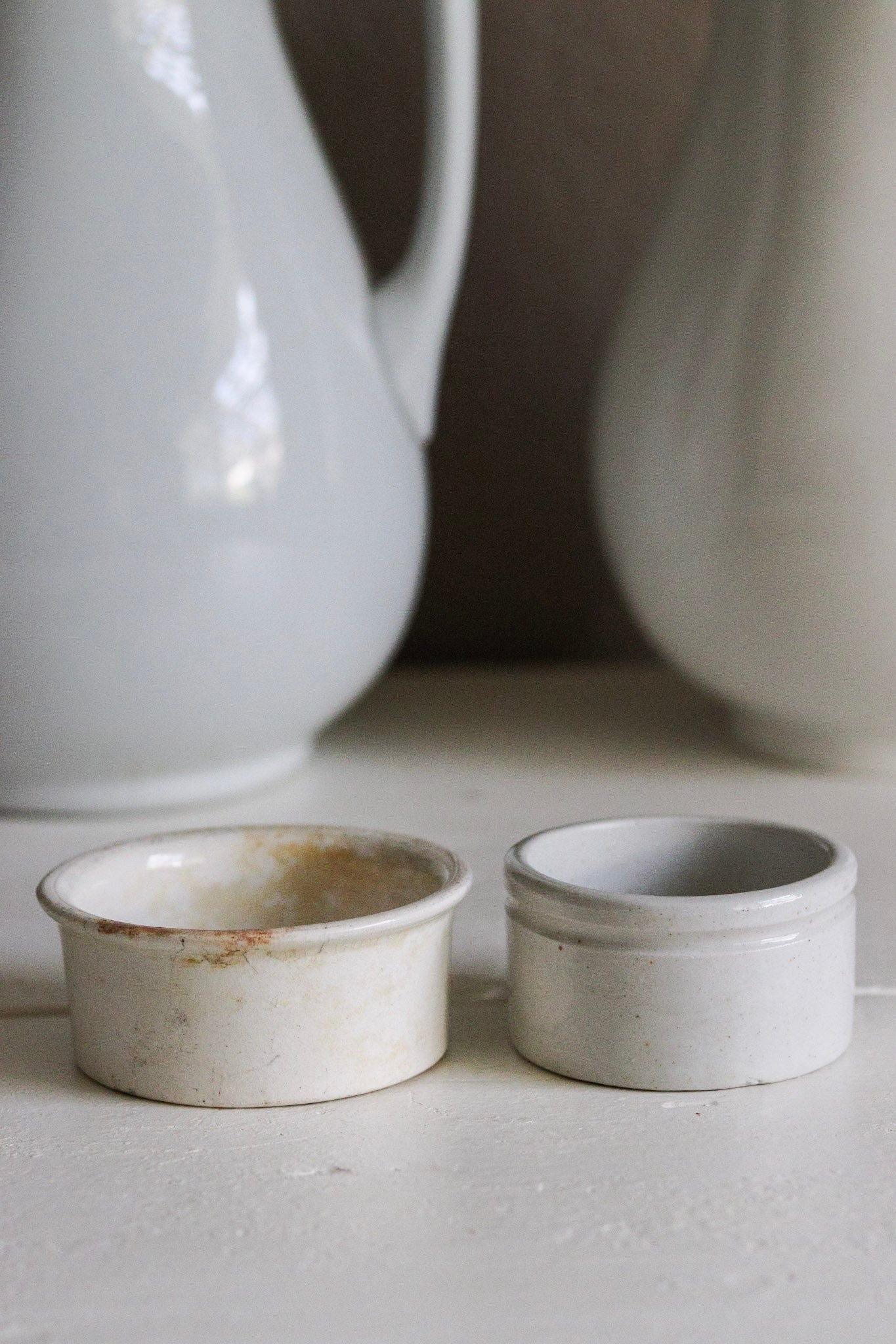 Vintage English Pots - Set of Two