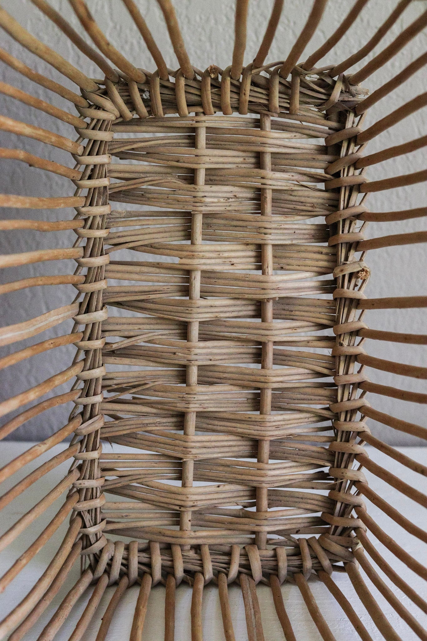 Petite Vintage French Boulangerie Basket