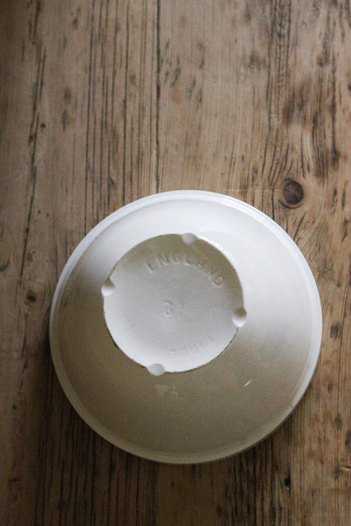 Large Vintage English Pudding Bowl