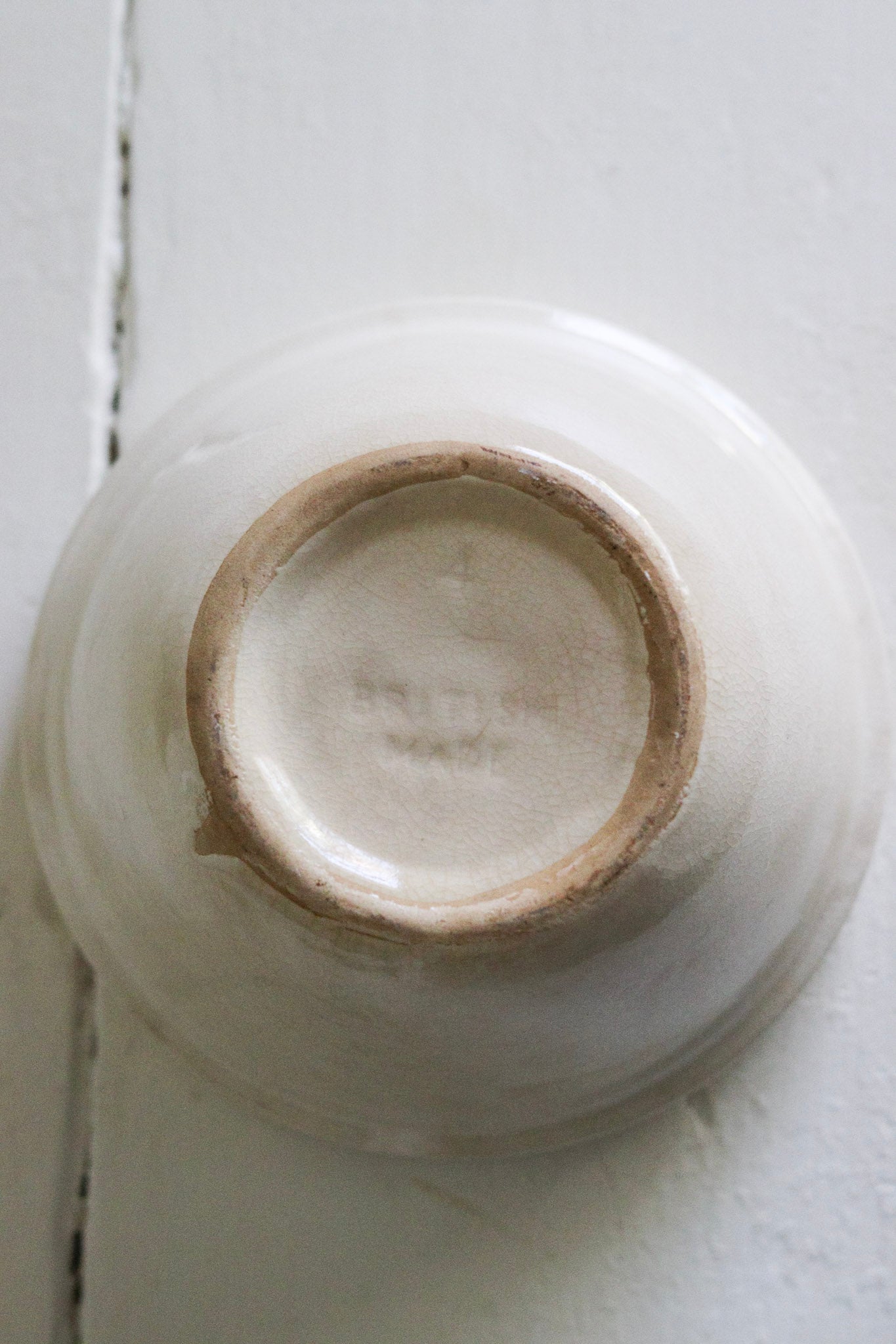 Vintage English Pudding Bowl No.7