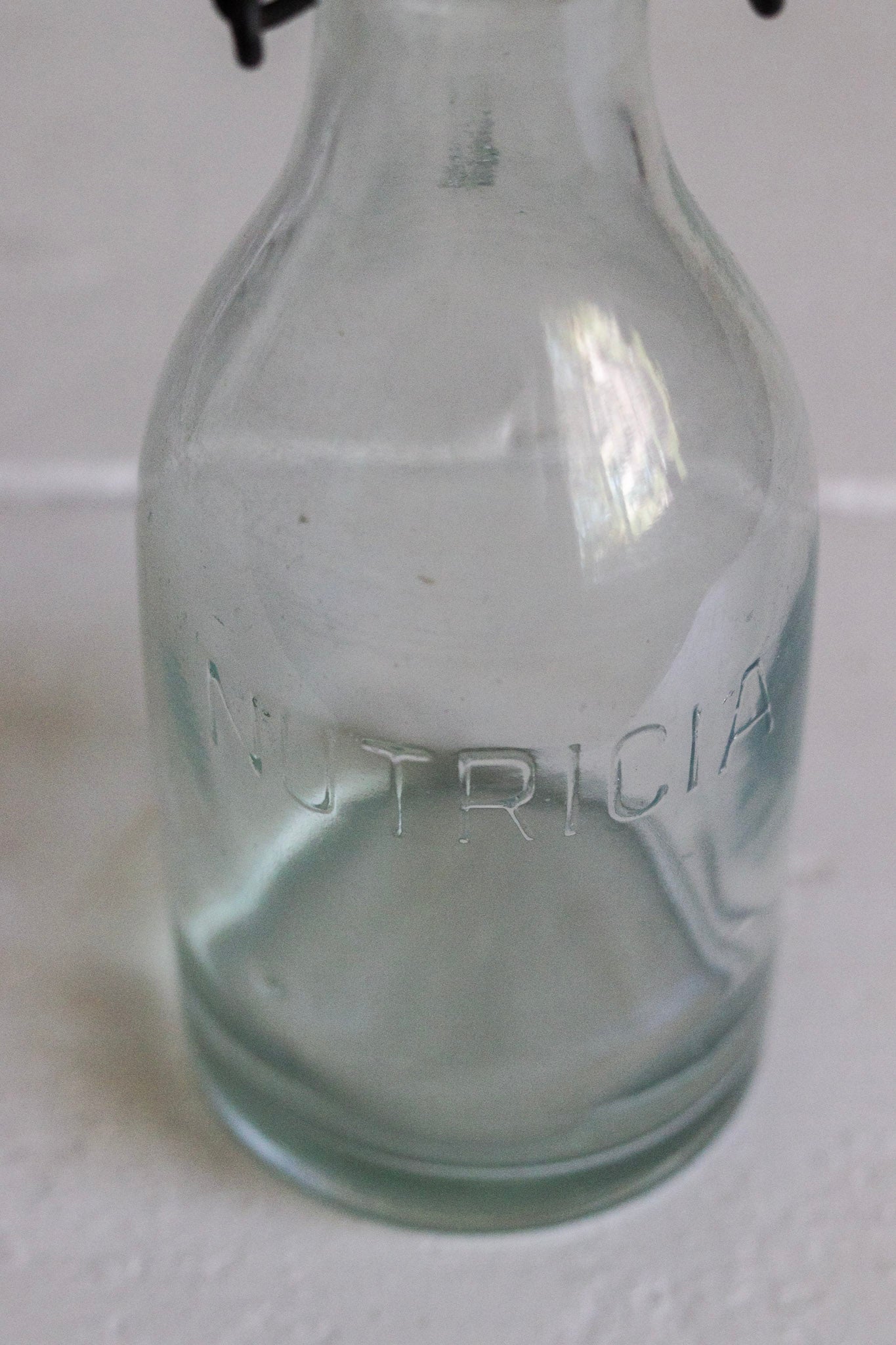 Vintage Bottle with Porcelain Top