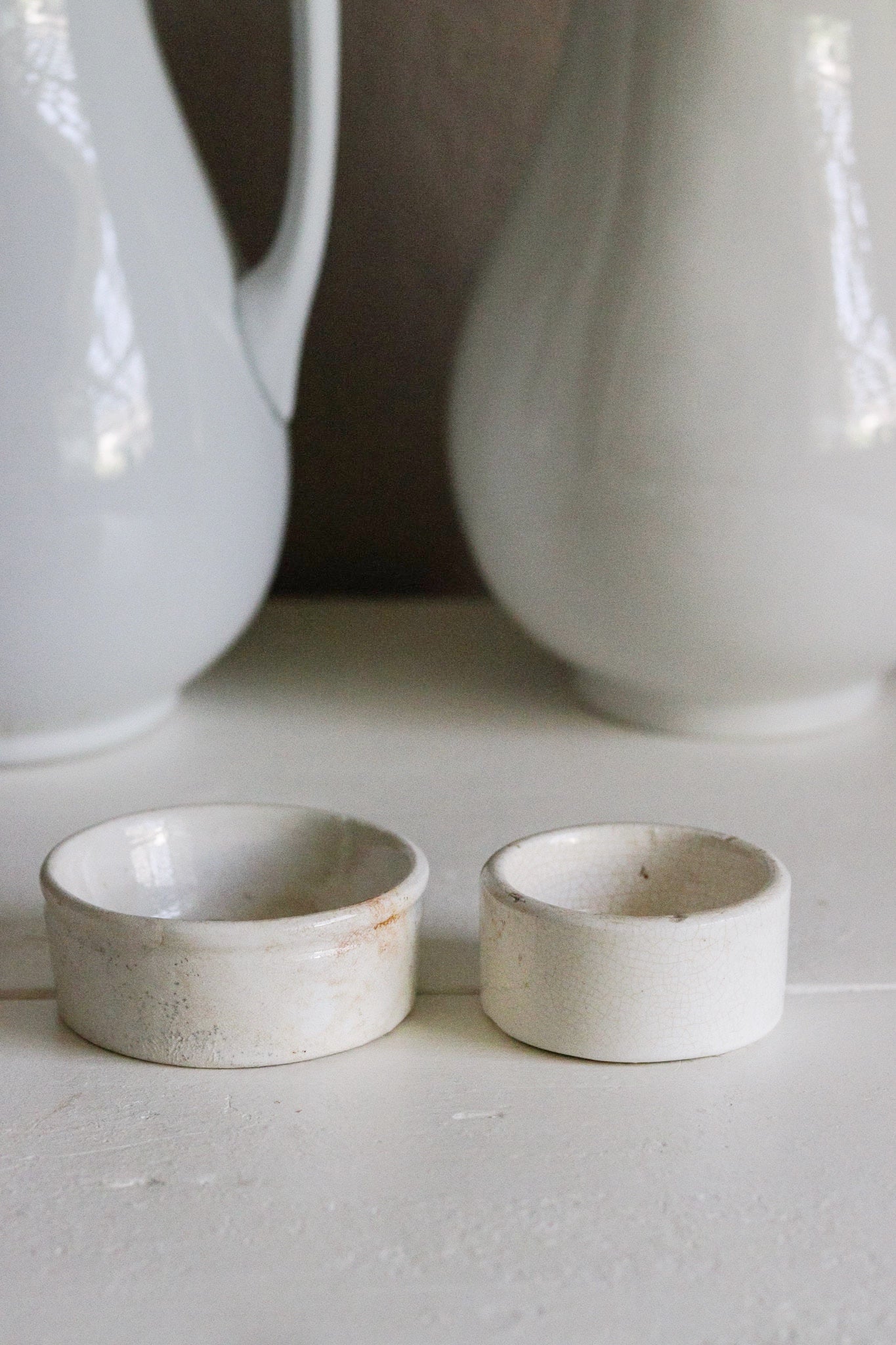Vintage English Pots - Set of Two