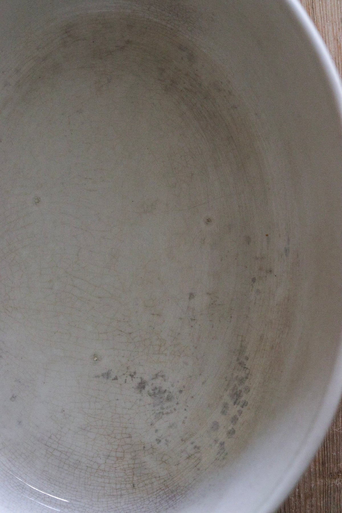 Antique Dutch Banded Cream Pail