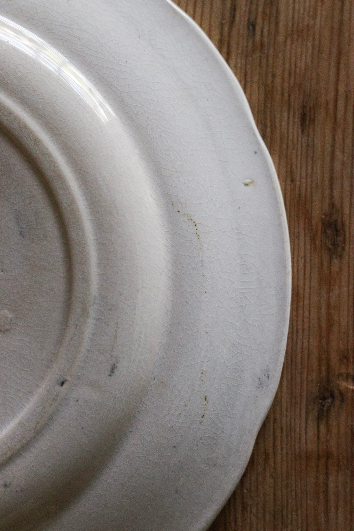 Antique French Transferware Plate