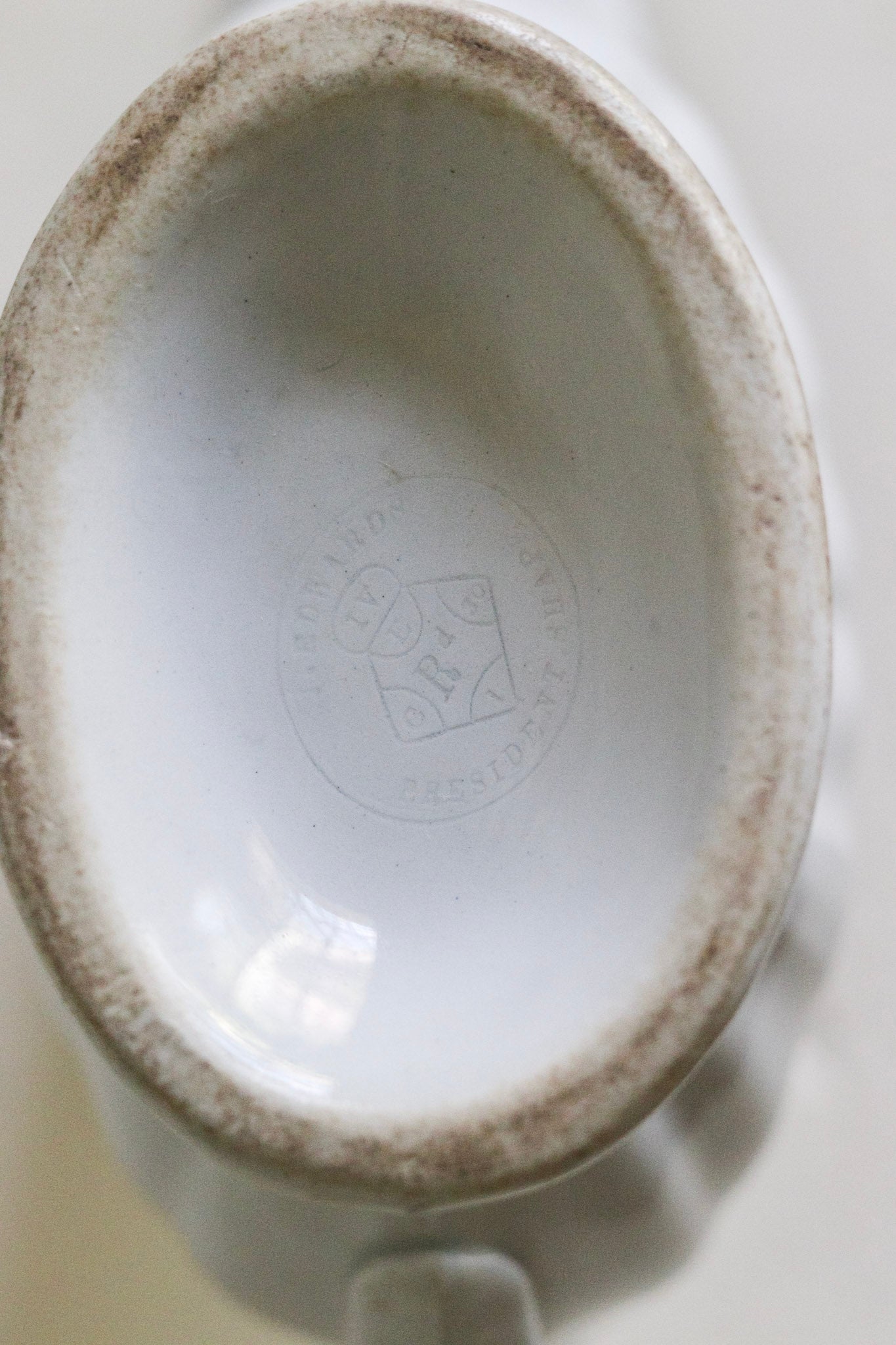 Ironstone Gravy Boat