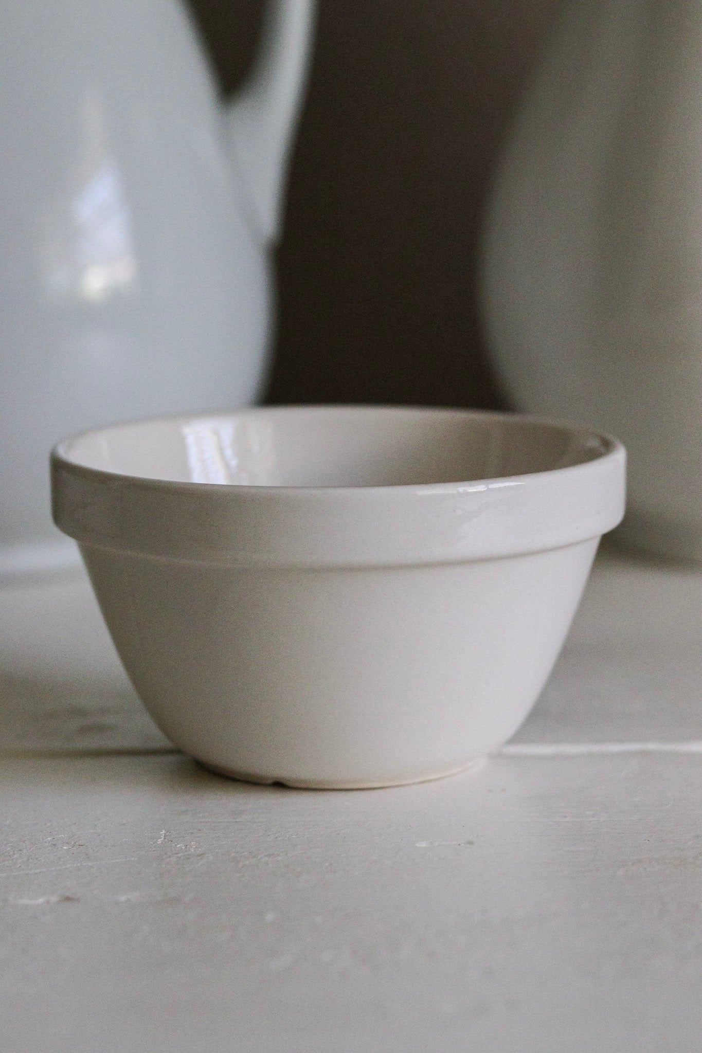 Petite Vintage English Pudding Bowl