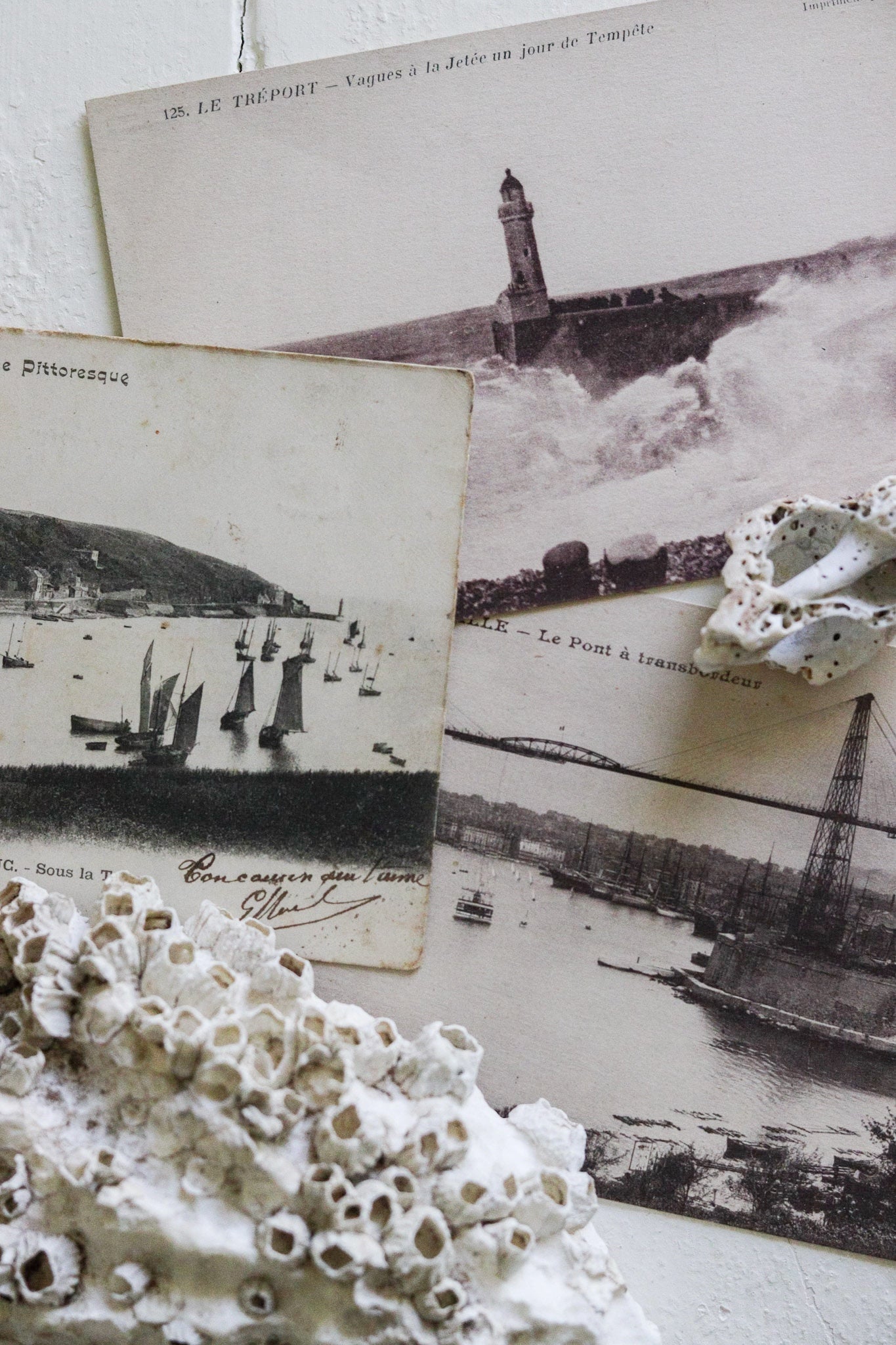 Three Vintage French Seaside Postcards - No.2