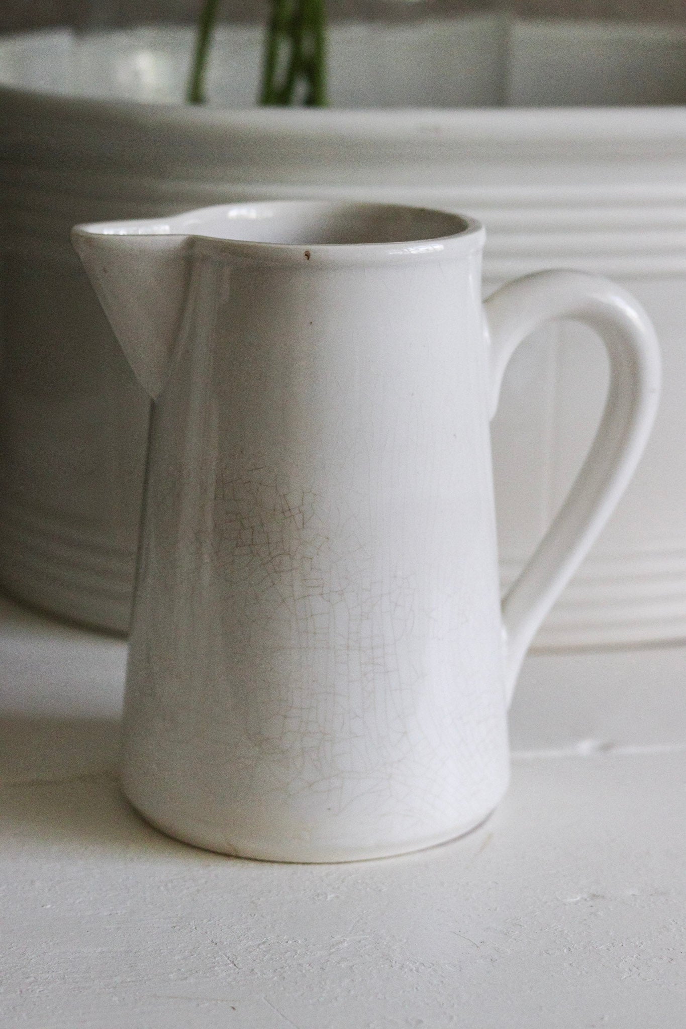 French Ironstone Pitcher