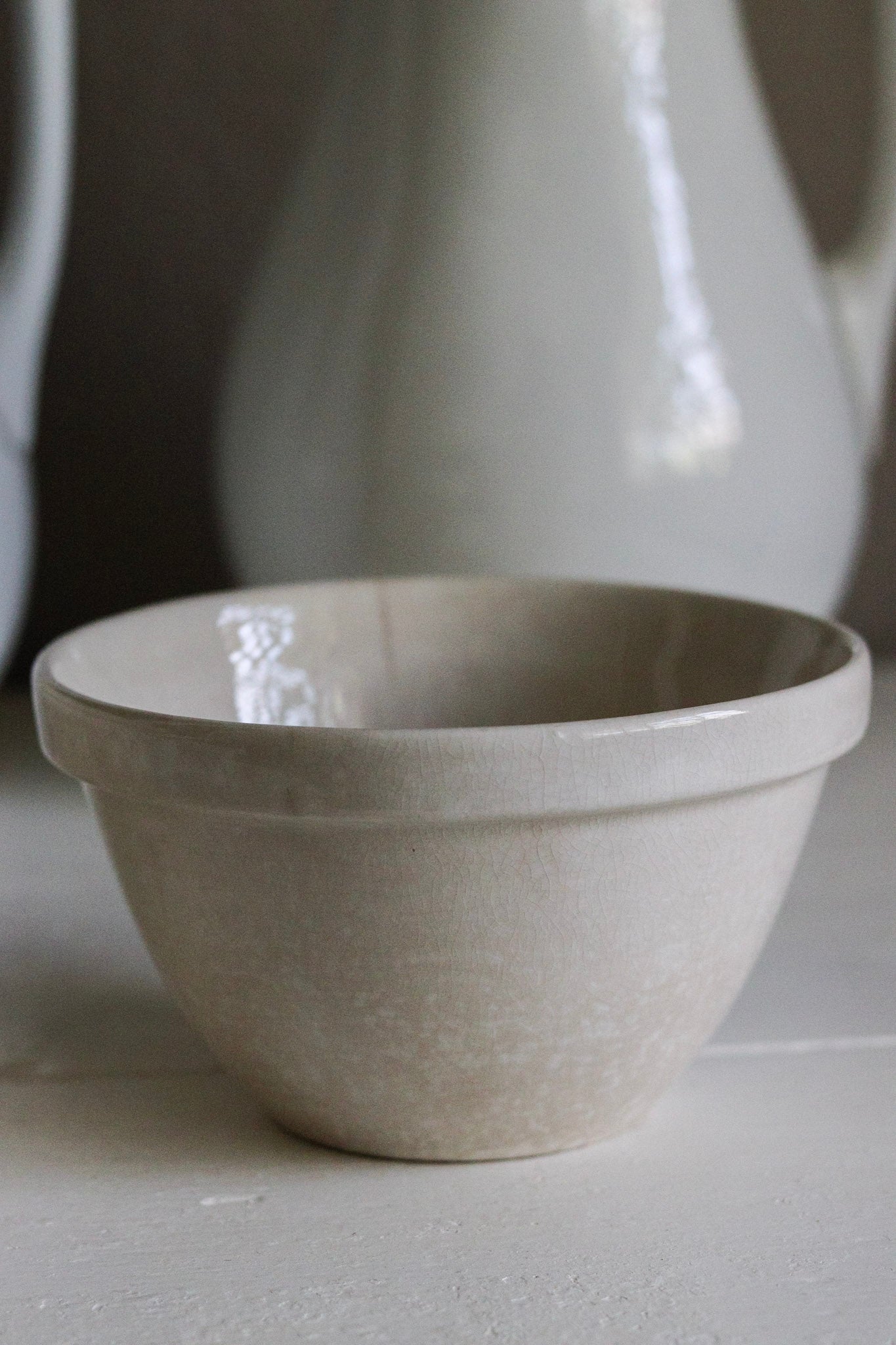 Pair of Vintage English Pudding Bowls No.4