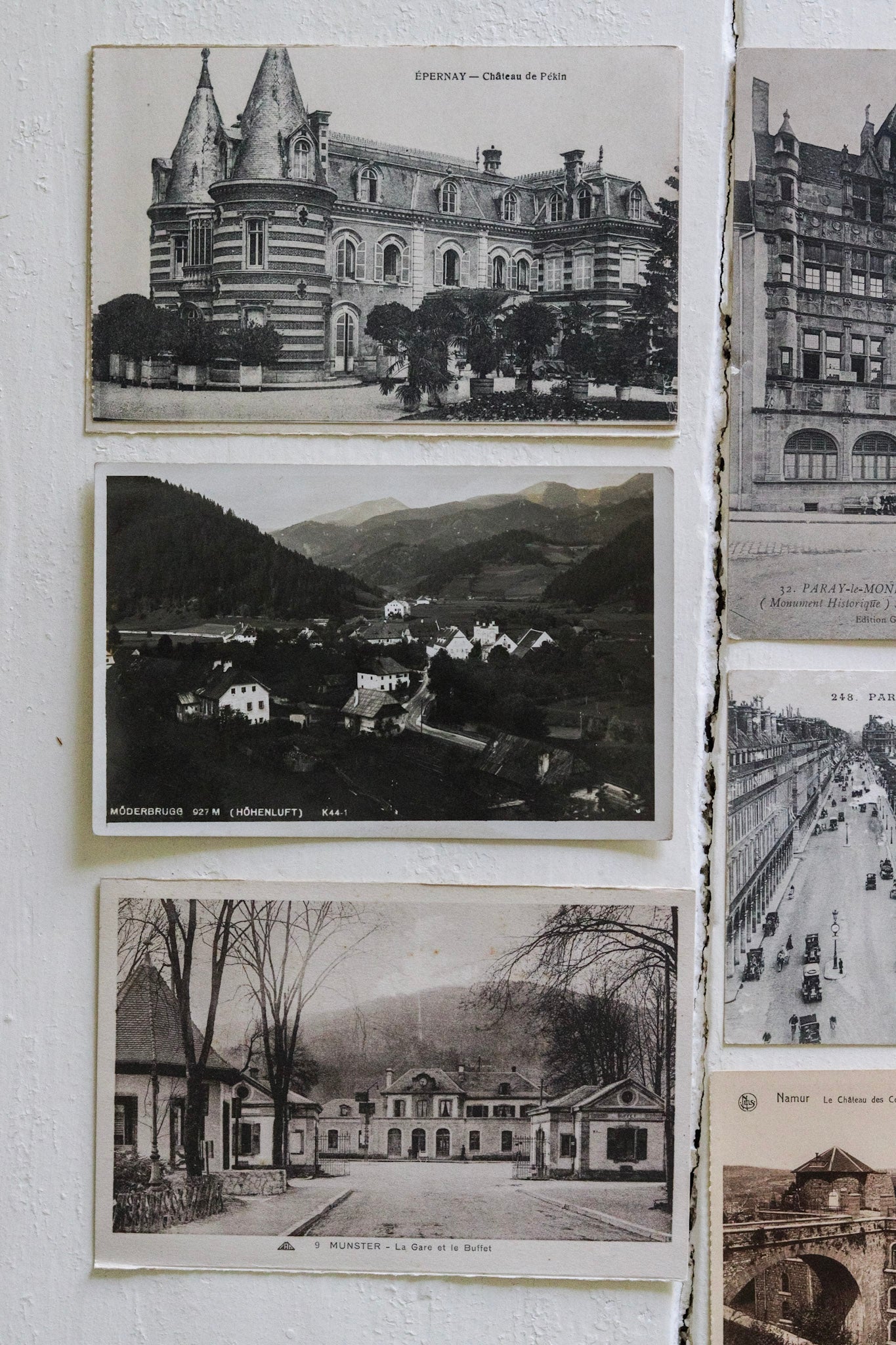 Six Vintage French Postcards - No.2