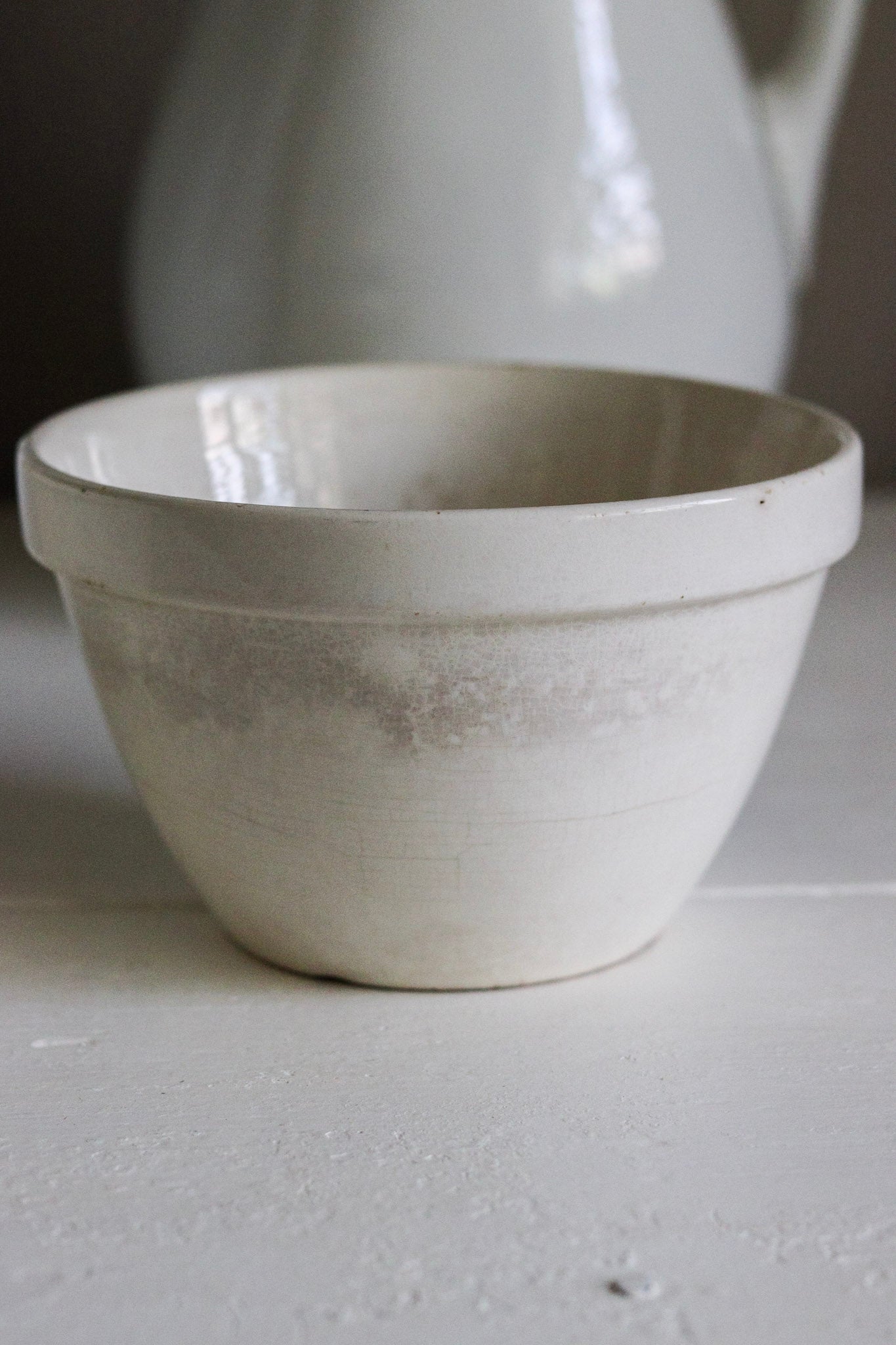 Pair of Vintage English Pudding Bowls No.3