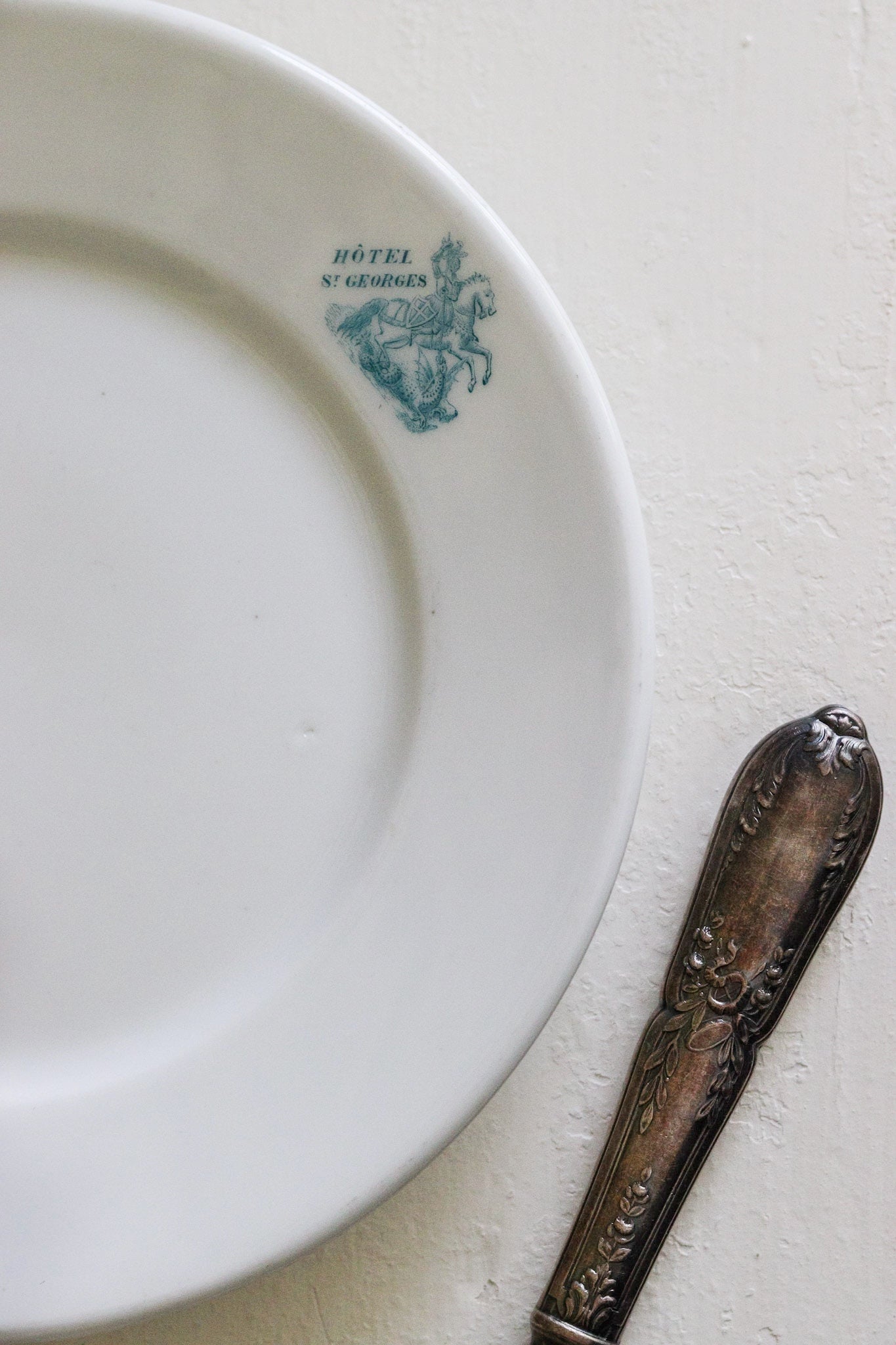 Vintage French Hotel China  - Plate No.2