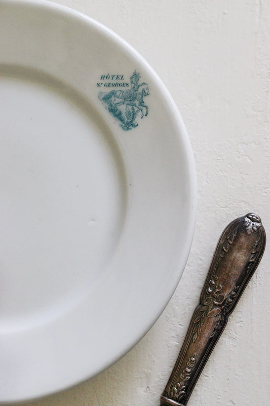 Vintage French Hotel China  - Plate No.2