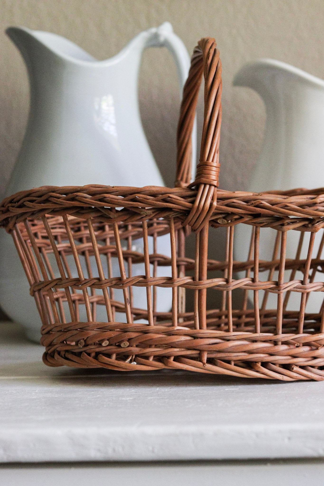 Vintage French Strawberry Basket