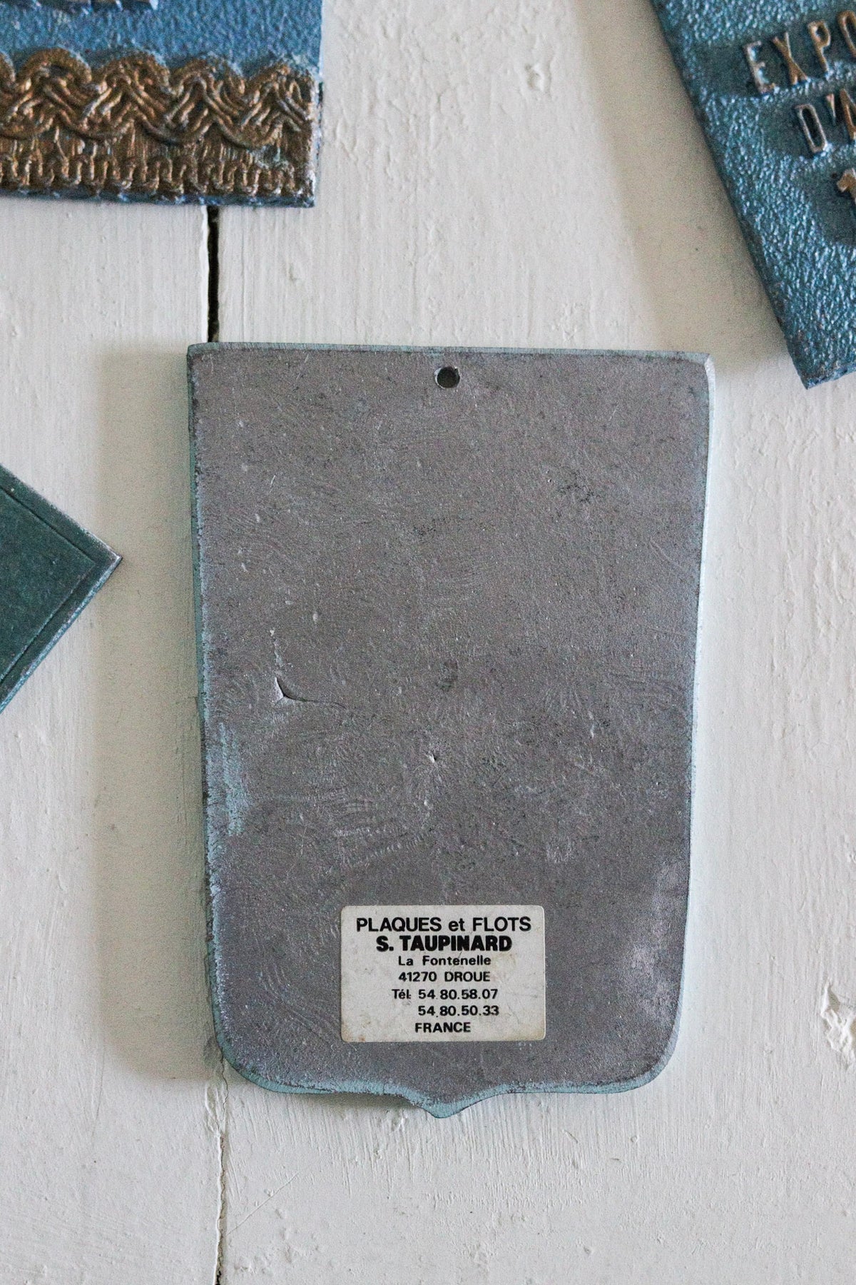 Vintage French Livestock Plaque - La Chapelle Montligeon