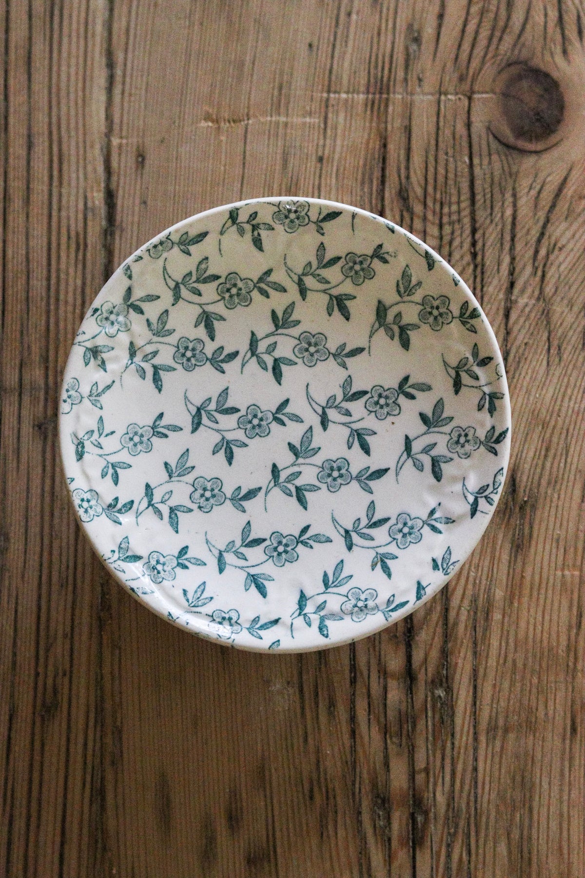 Very Petite English Transferware Cake Plate