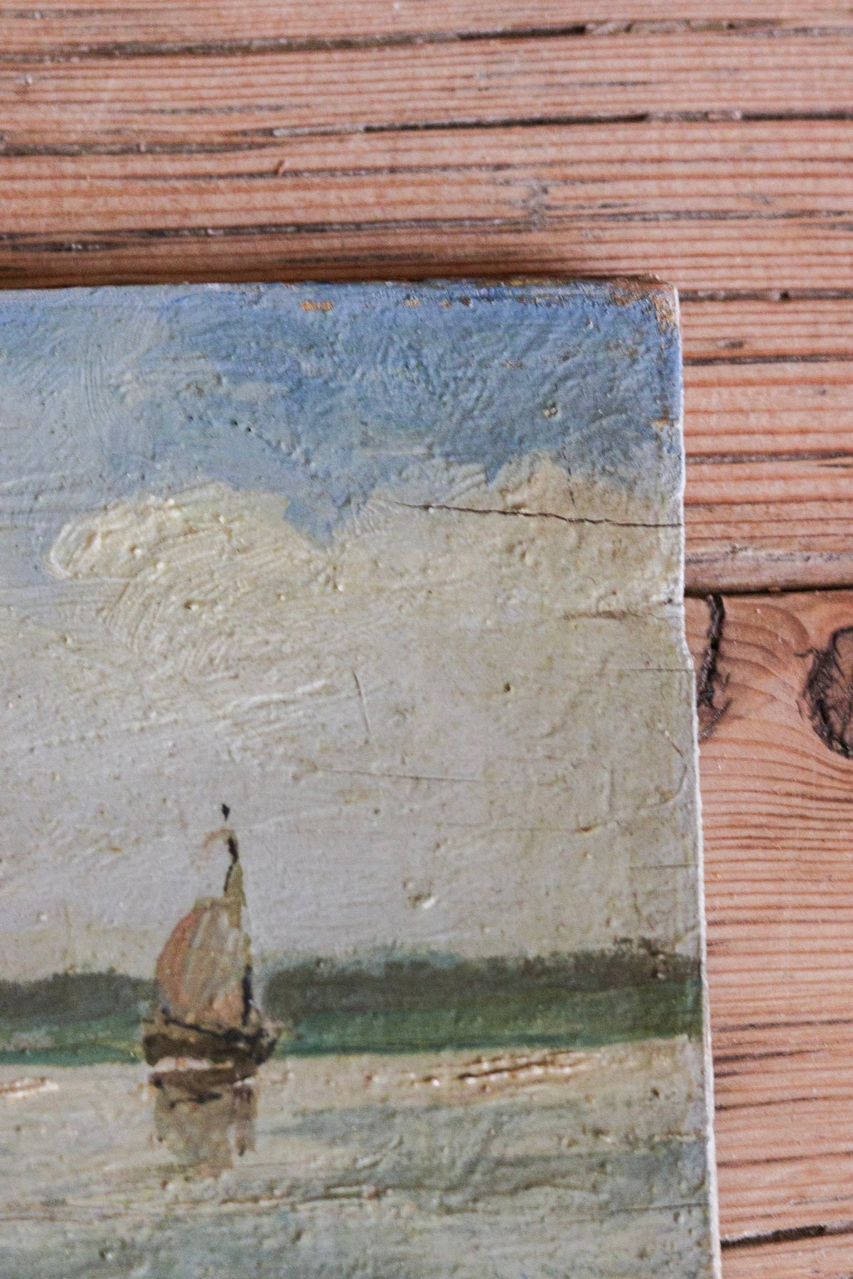 At the Waters Edge Oil Painting