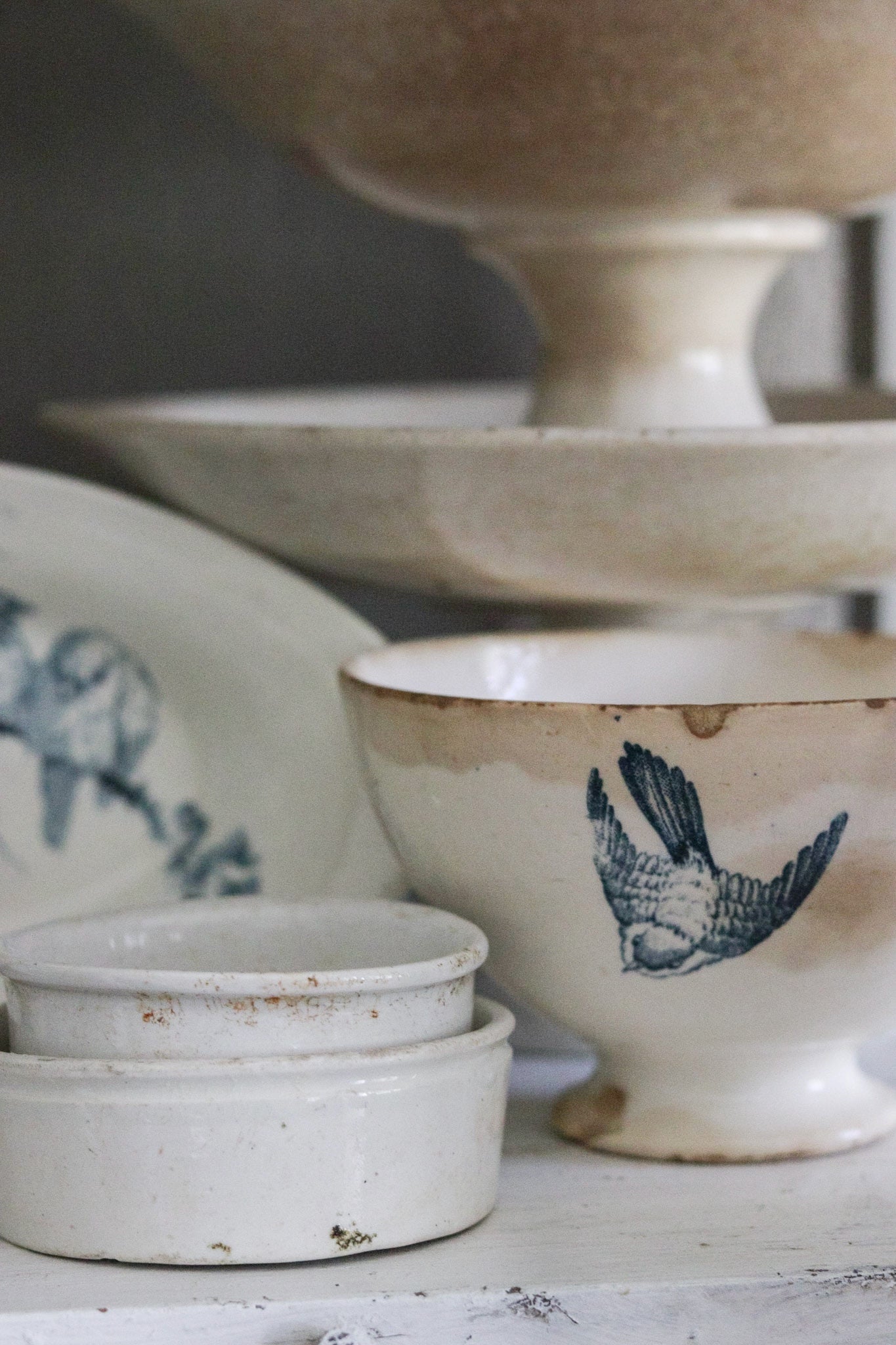 Vintage English Pots - Set of Two