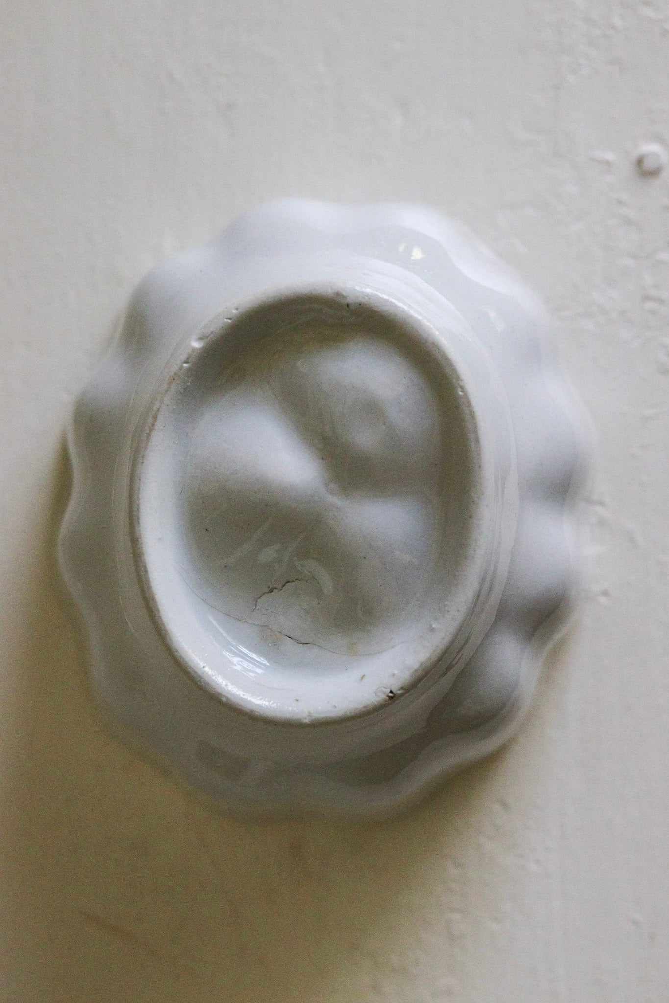 Vintage English Mold with Rose - Please read Description