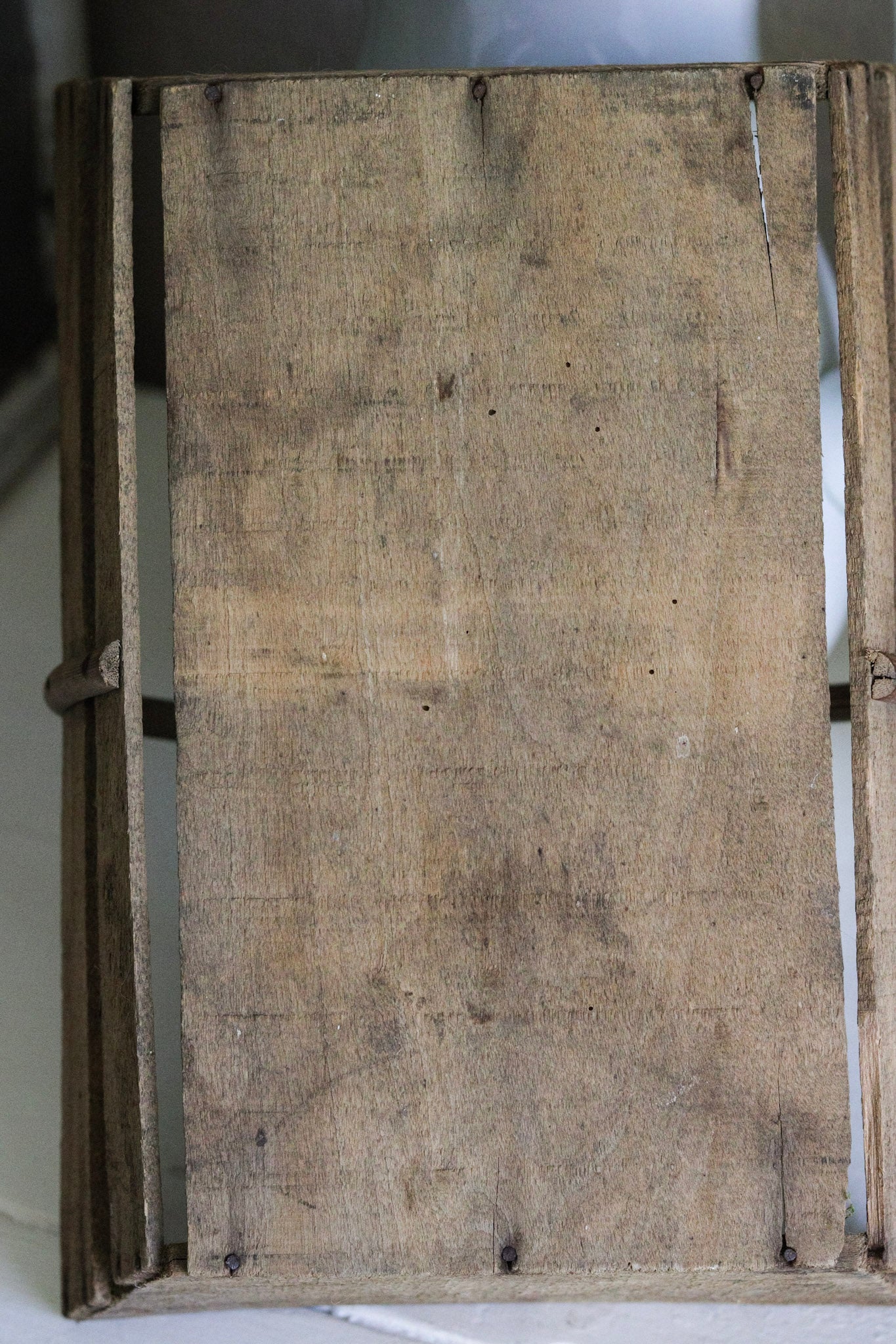 Rustic Vintage French Trug No.2
