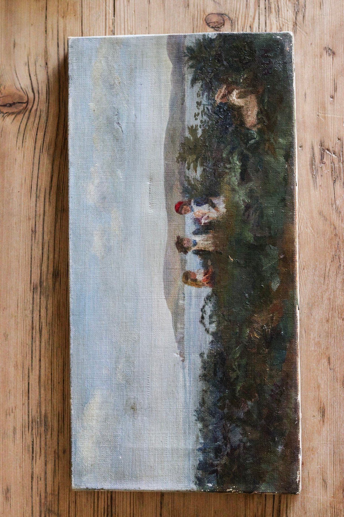 Girls by the English Sea Oil Painting