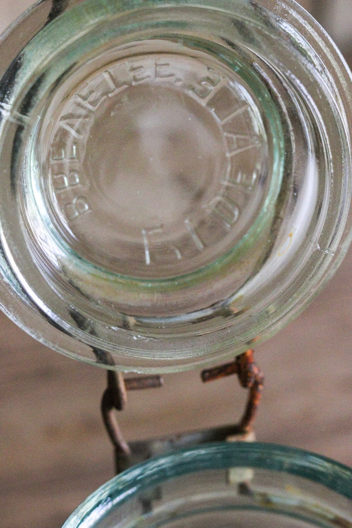 Petite Vintage French Canning Jar No.1
