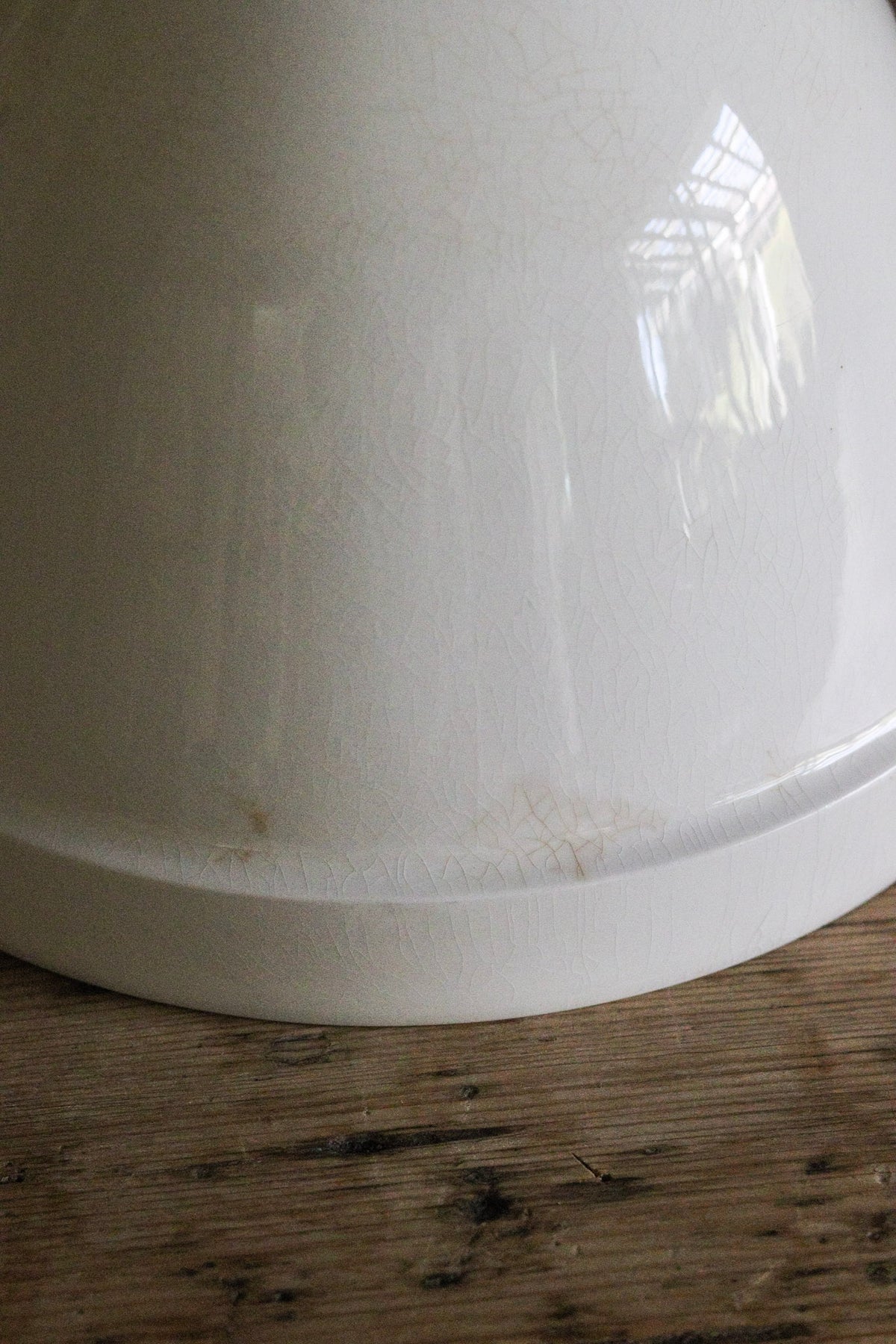 Large Vintage English Pudding Bowl