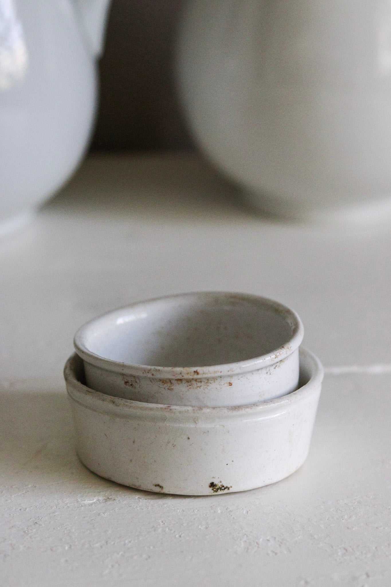 Vintage English Pots - Set of Two