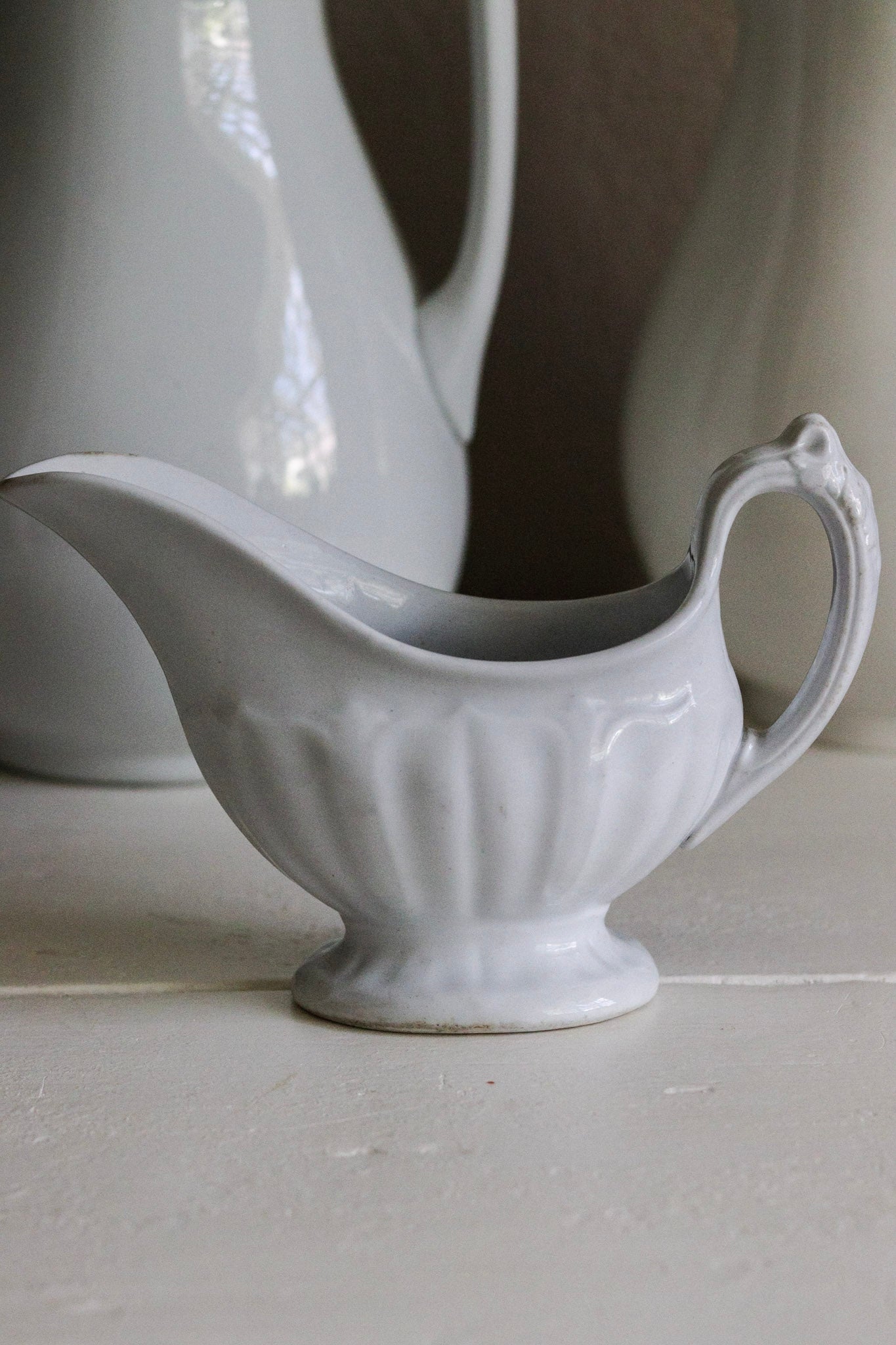 Ironstone Gravy Boat