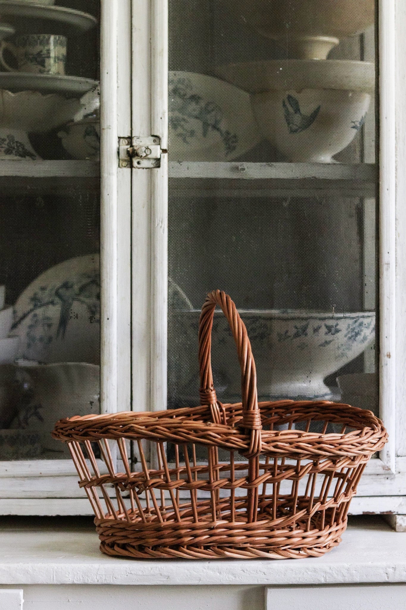Vintage French Strawberry Basket