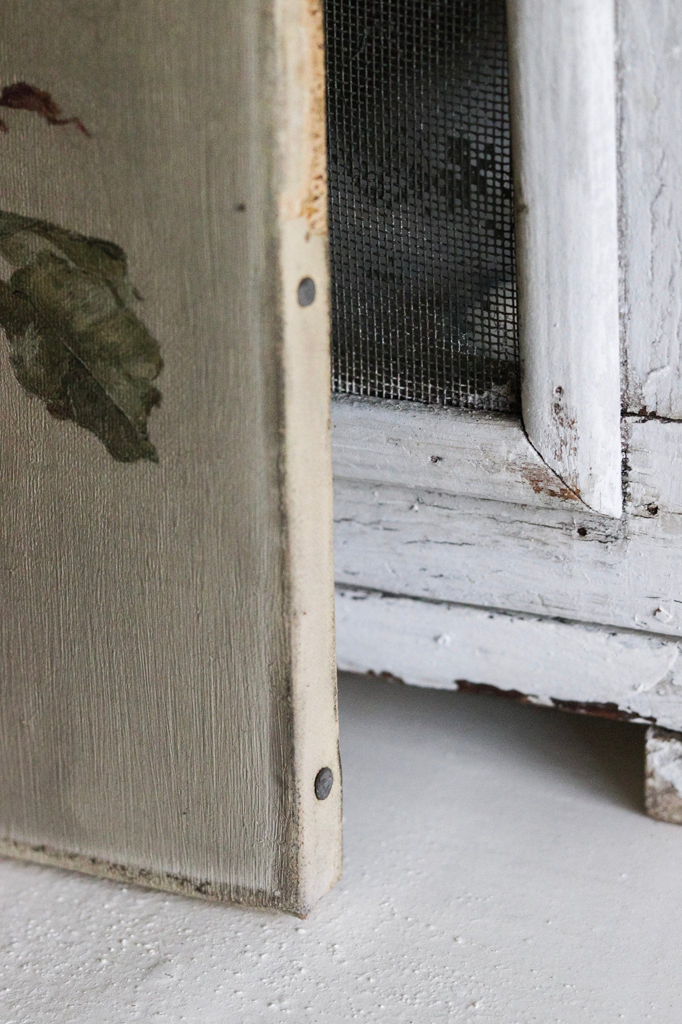 Vintage English Rose Painting