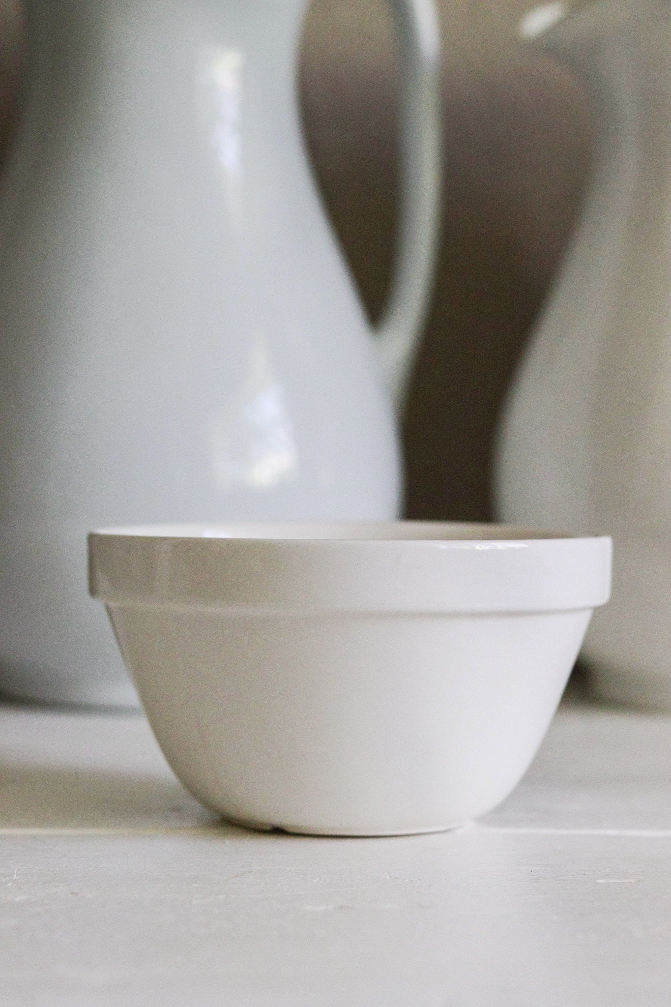 Vintage English Pudding Bowl No. 4