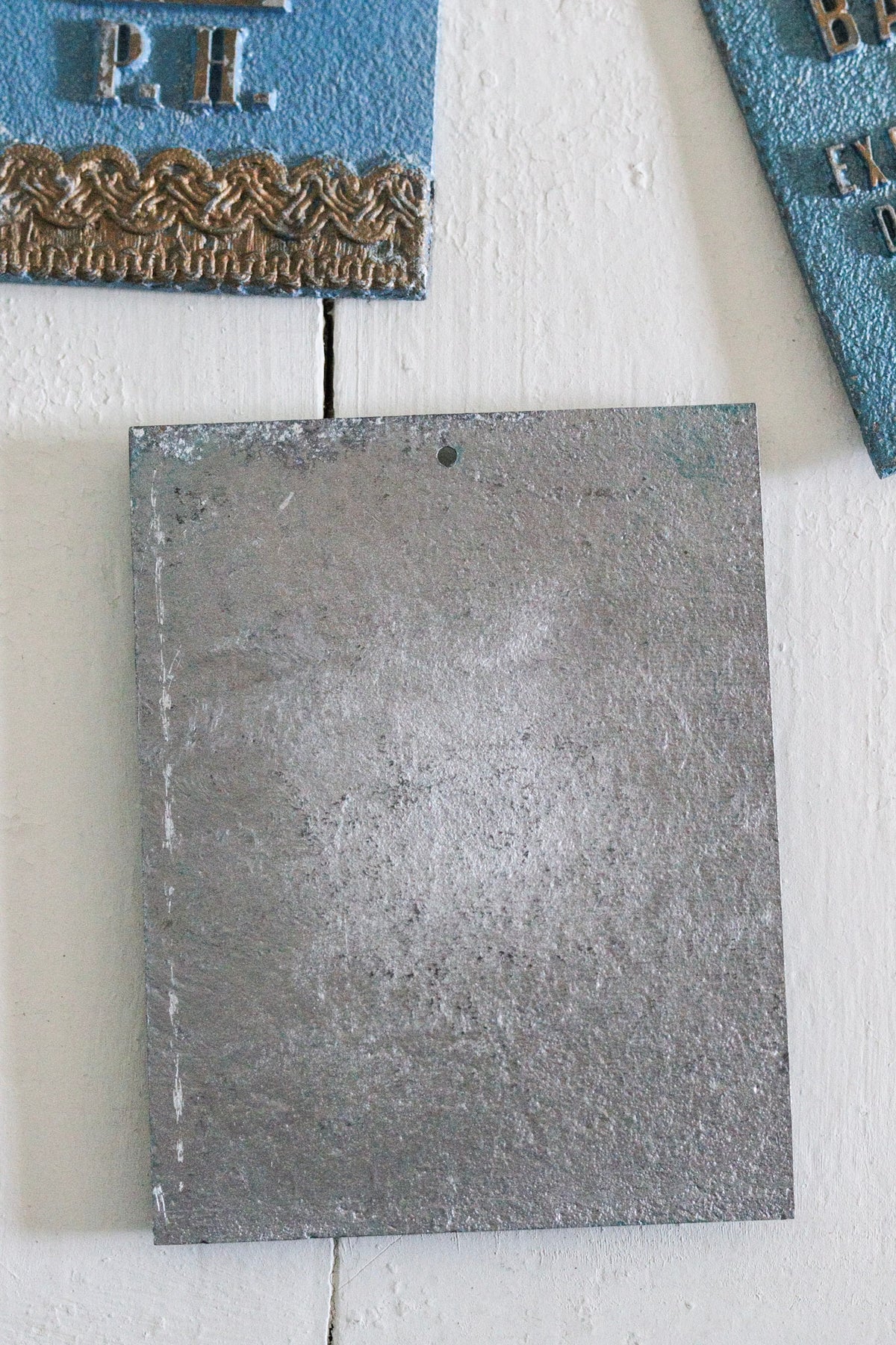 Vintage French Livestock Plaque - Haulchin