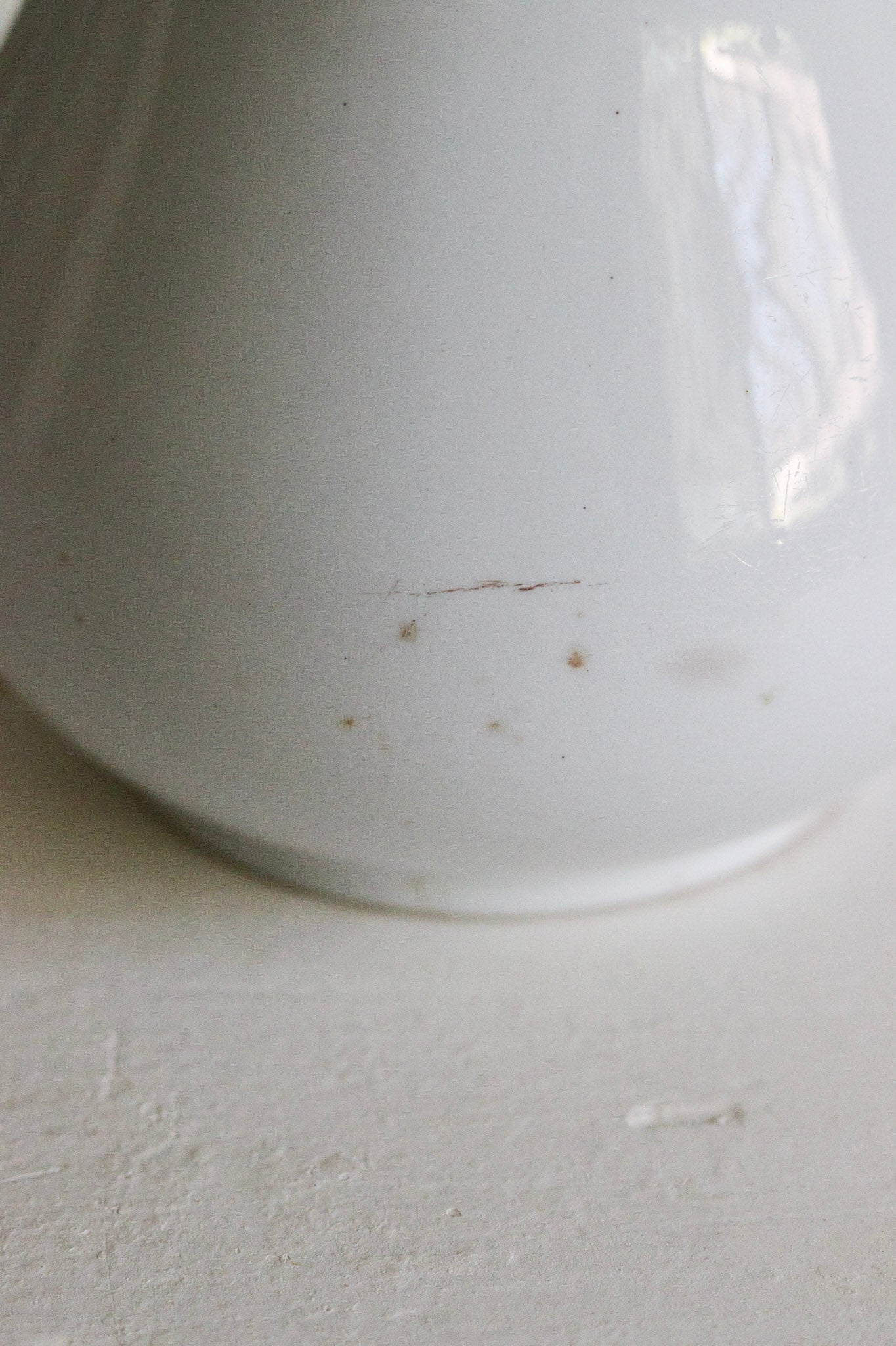 Antique Ironstone Sugar Bowl