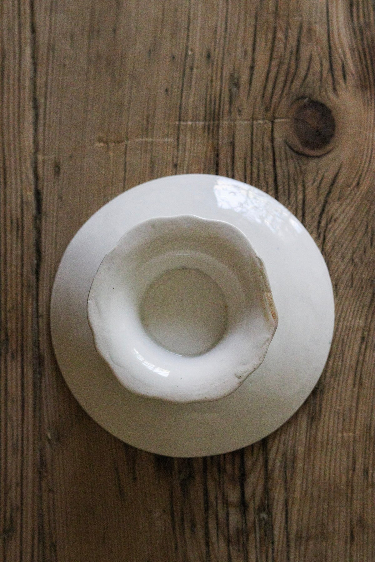 Very Petite English Transferware Cake Plate