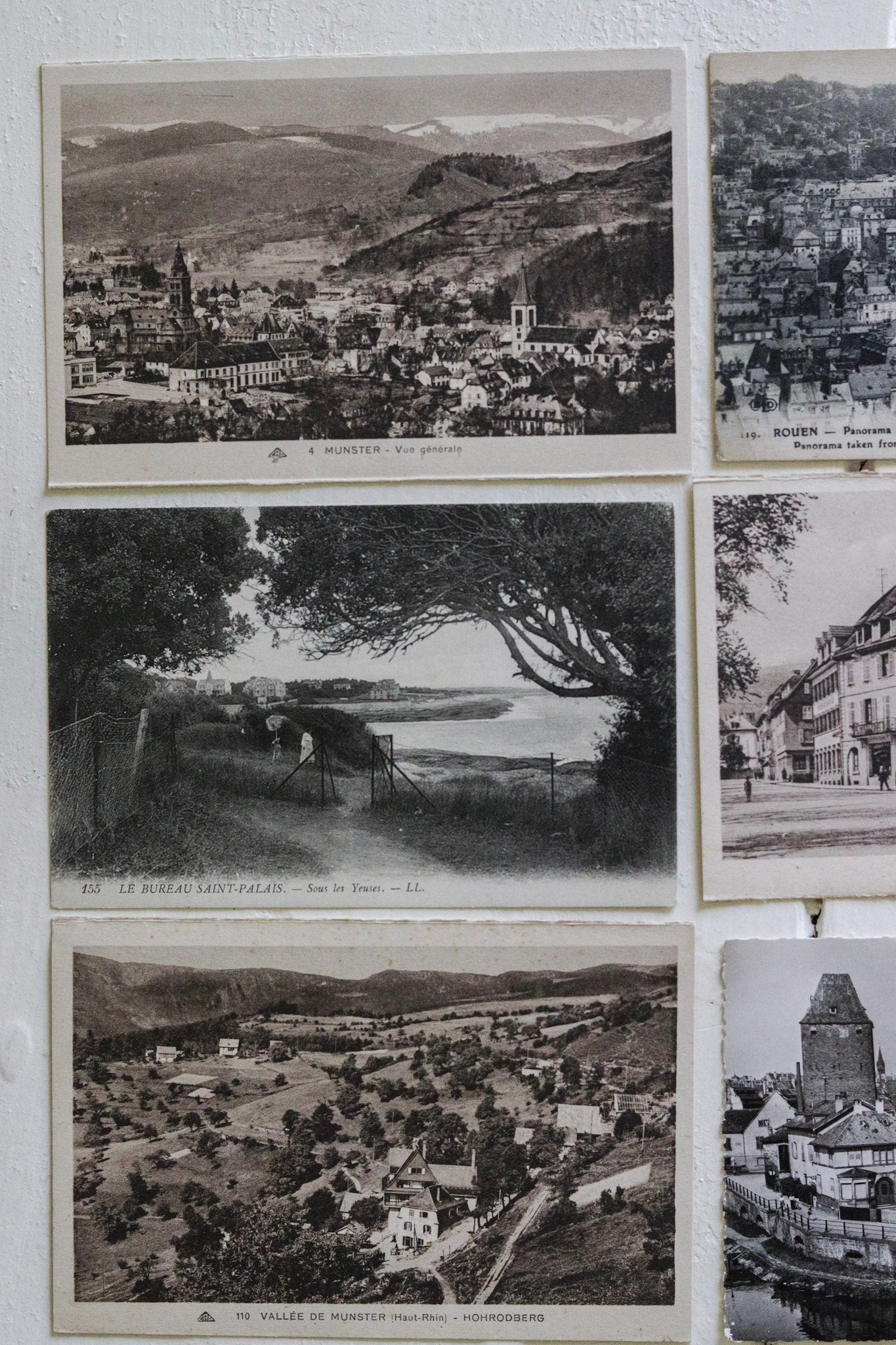 Six Vintage French Postcards - No.3
