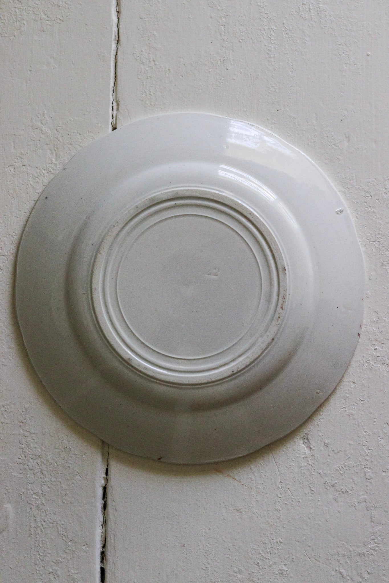 Antique French Transferware Plate  - Provins