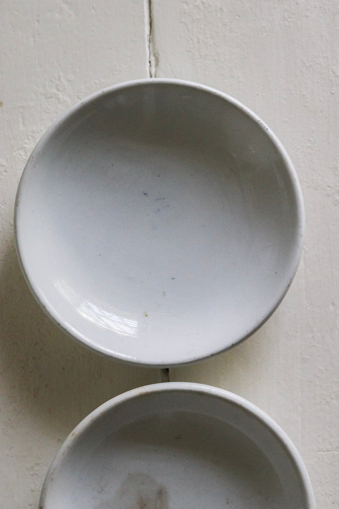 Antique Ironstone Fruit Plates - Set of Two