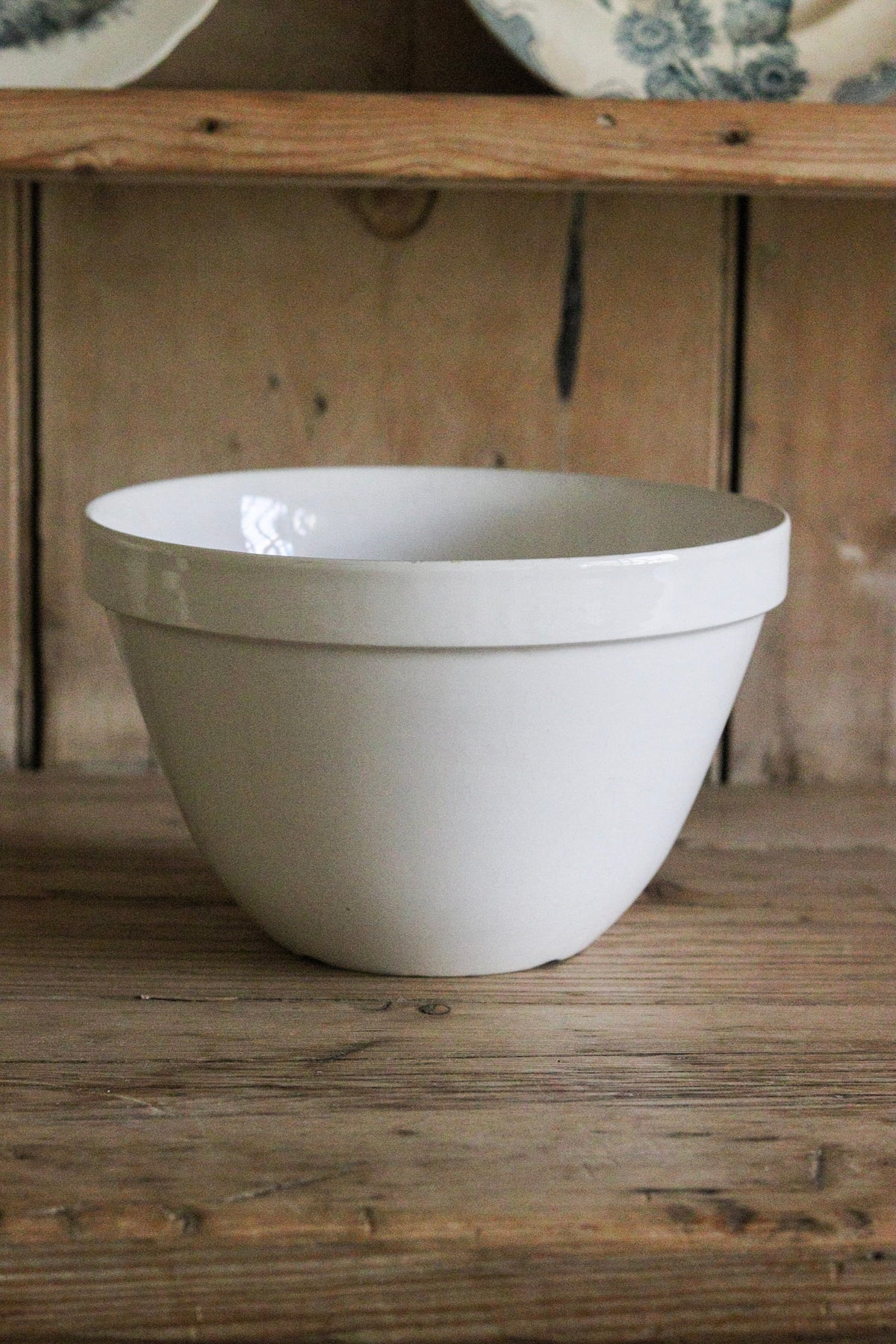 Large Vintage English Pudding Bowl