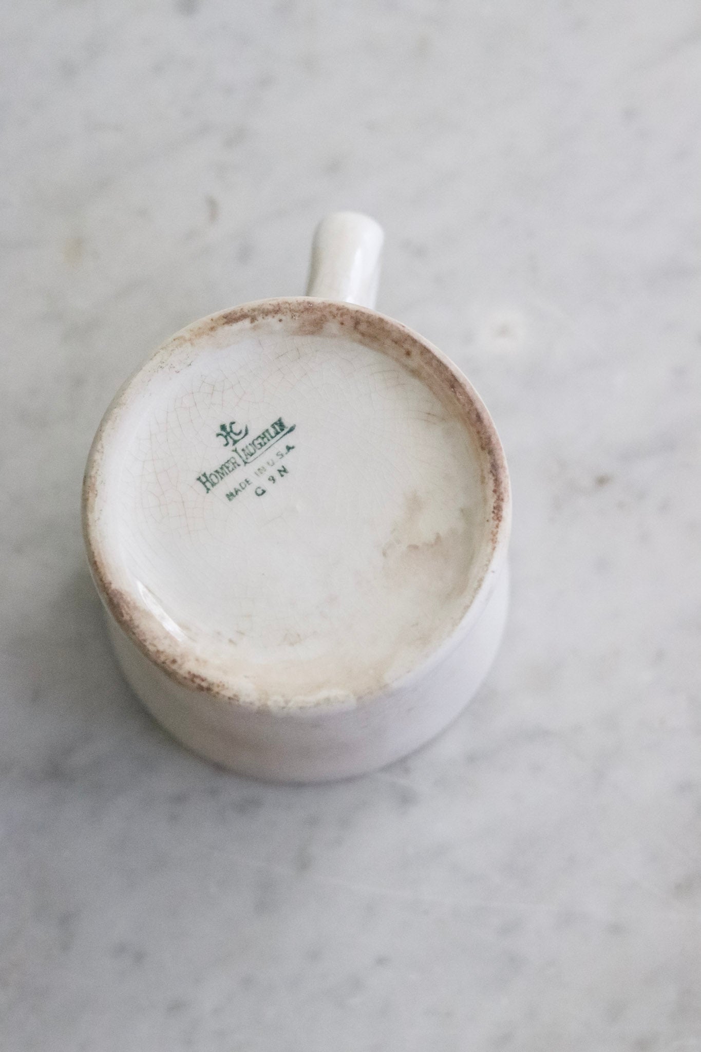 Antique Ironstone Mug