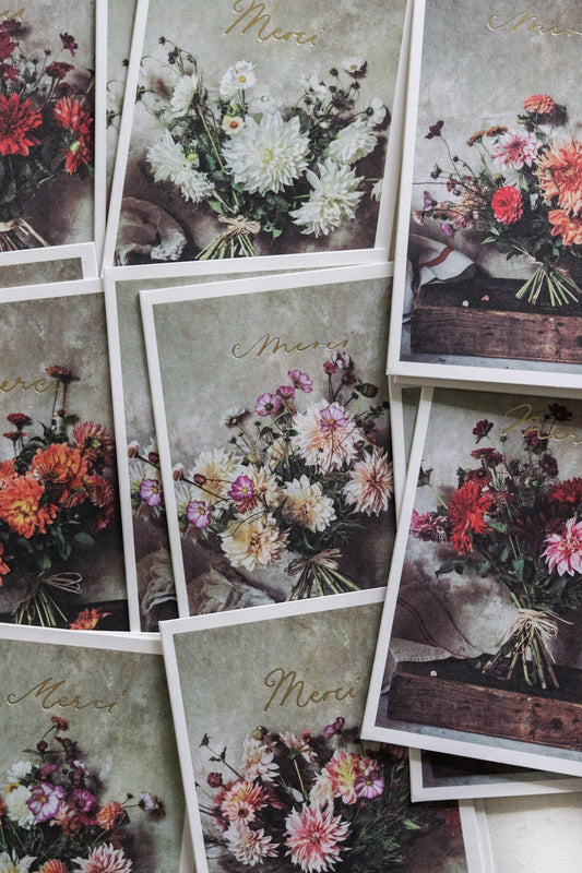 Merci Thank you Cards - Set of Sixteen