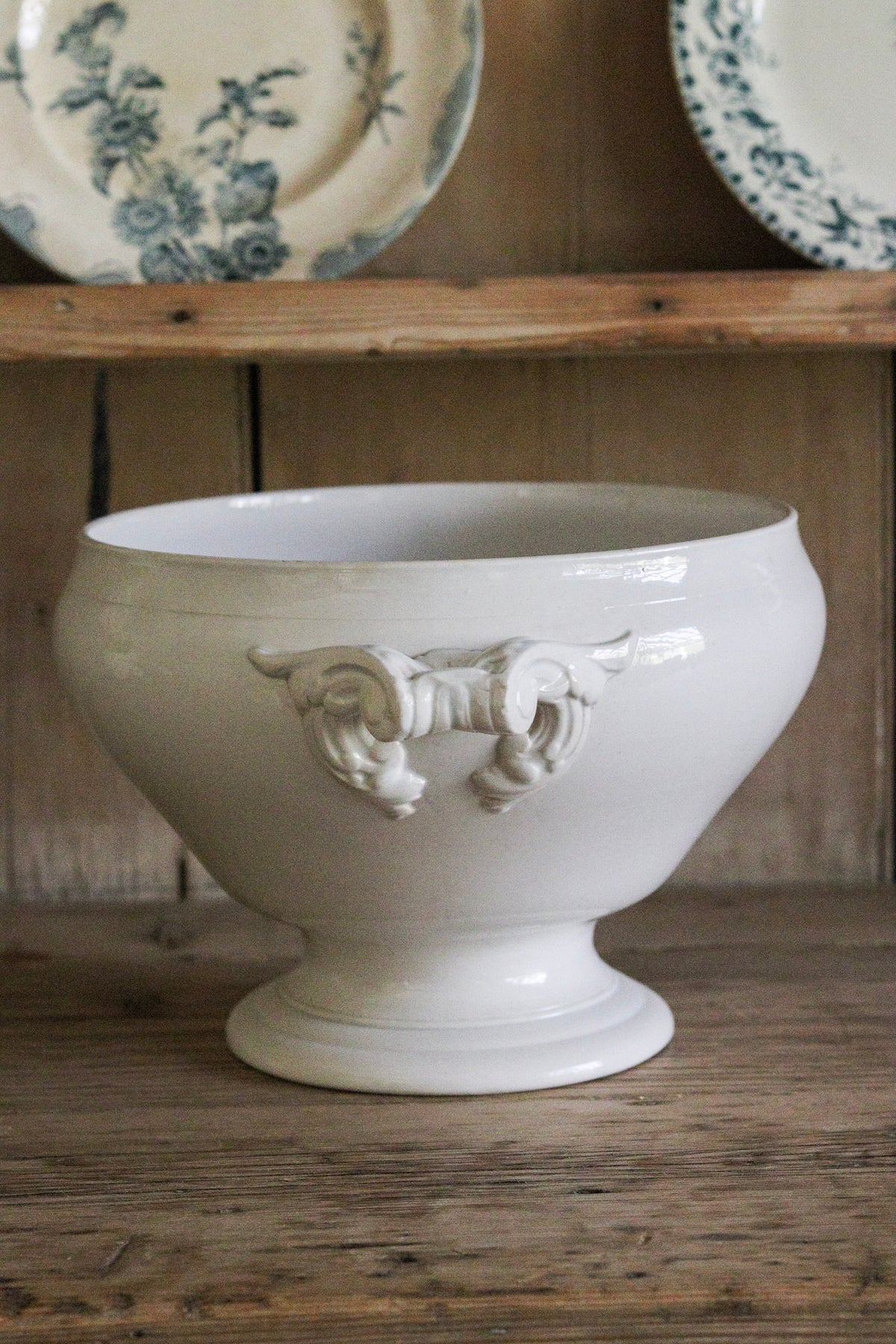 Antique French Ironstone Tureen