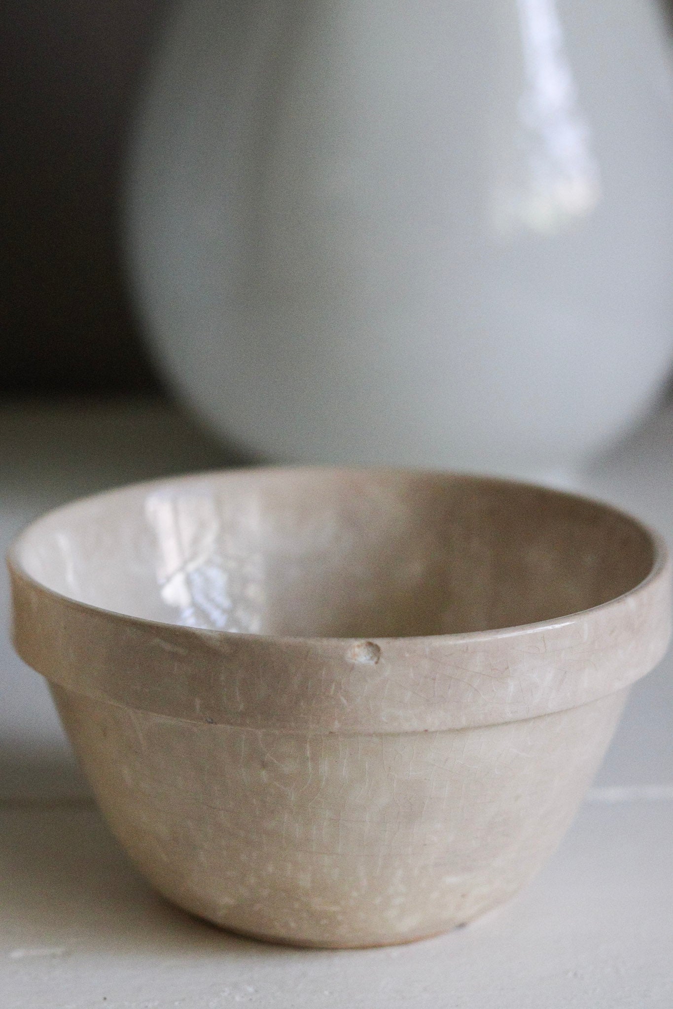 Pair of Vintage English Pudding Bowls No.2