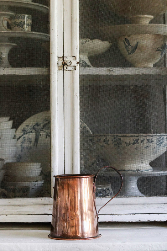 Antique English Copper Tankard