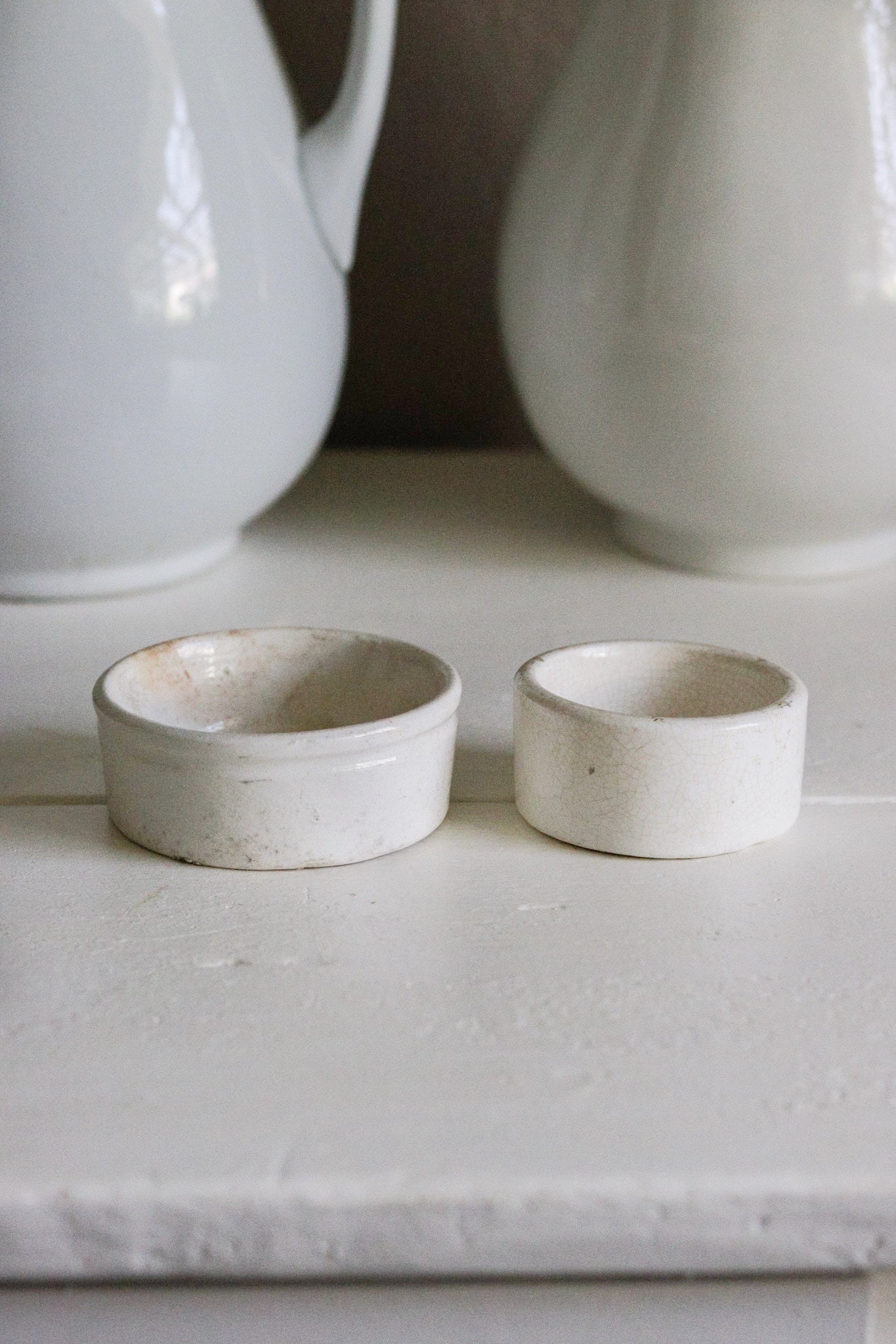Vintage English Pots - Set of Two