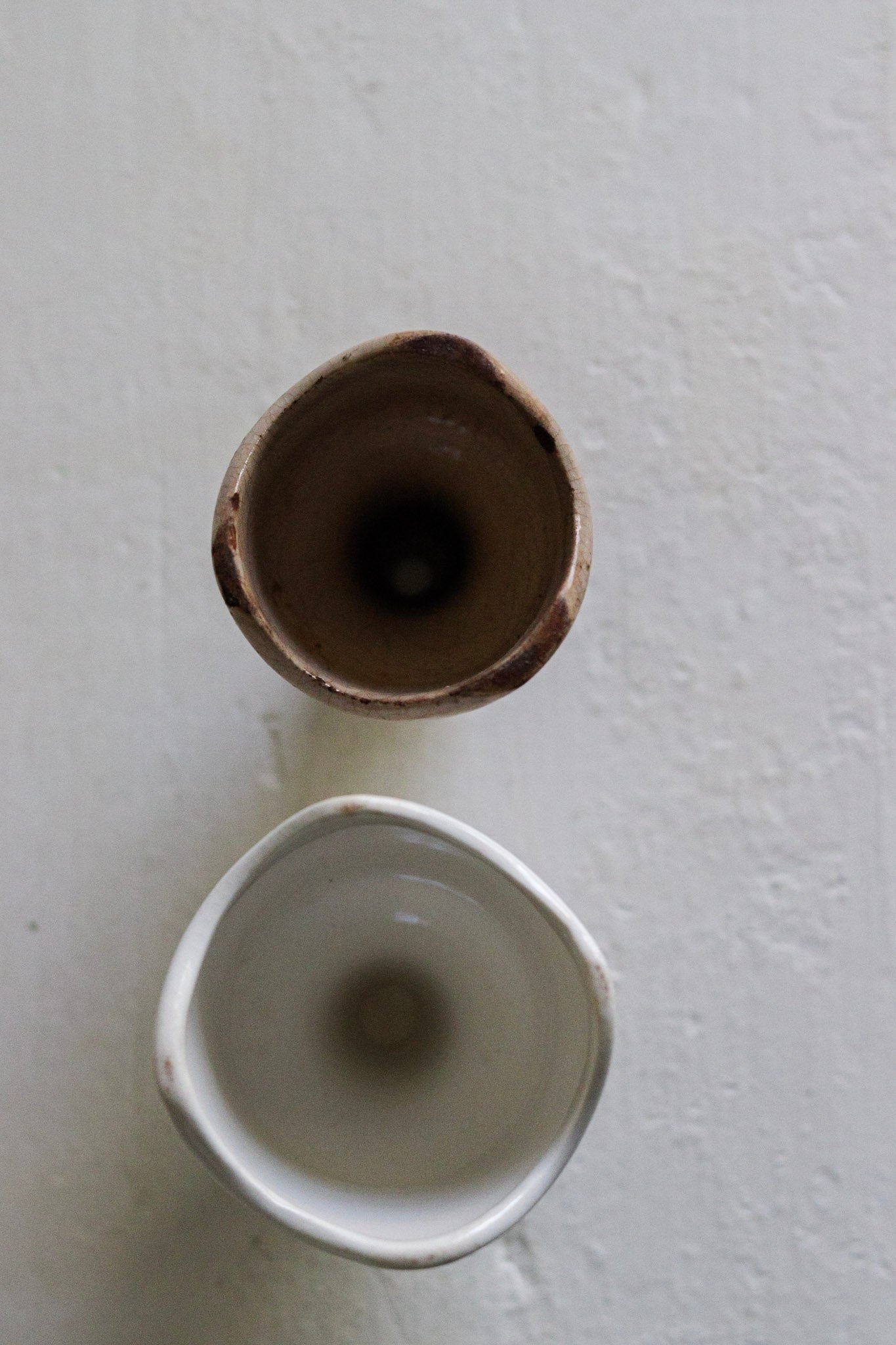 Pair of Vintage English Pie Funnels No.3