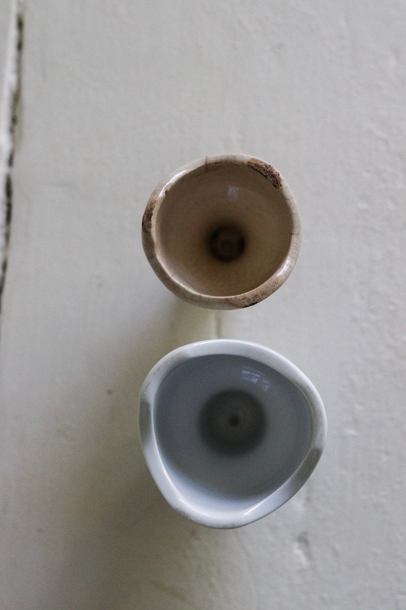Pair of Vintage English Pie Funnels No.4