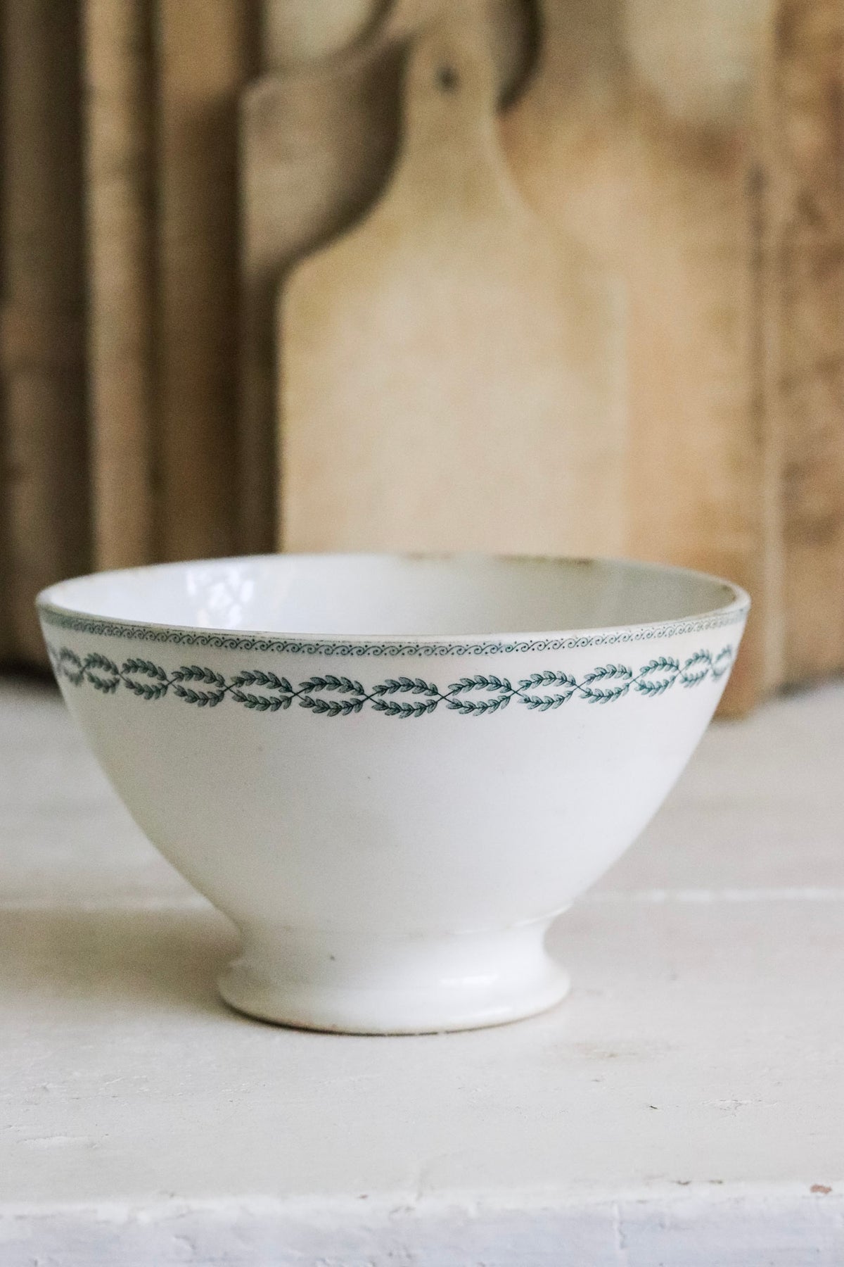 Antique French Transferware Café Bowl – The Tattered Magnolia
